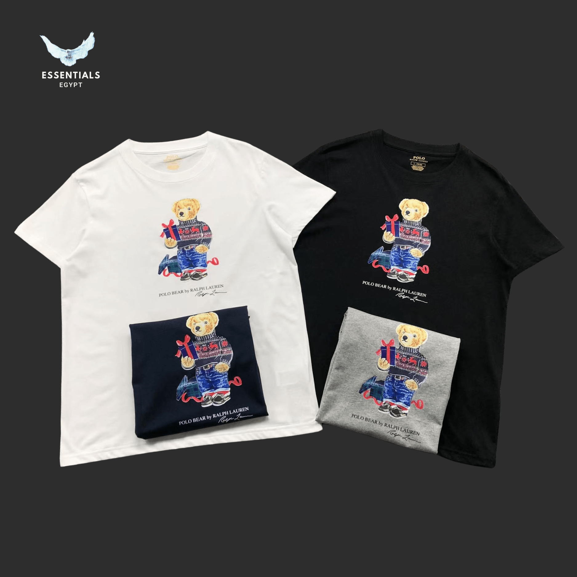 Ralph Lauren T-Shirt – Bear in Red Jacket Edition - ESSENTIALS EGYPT