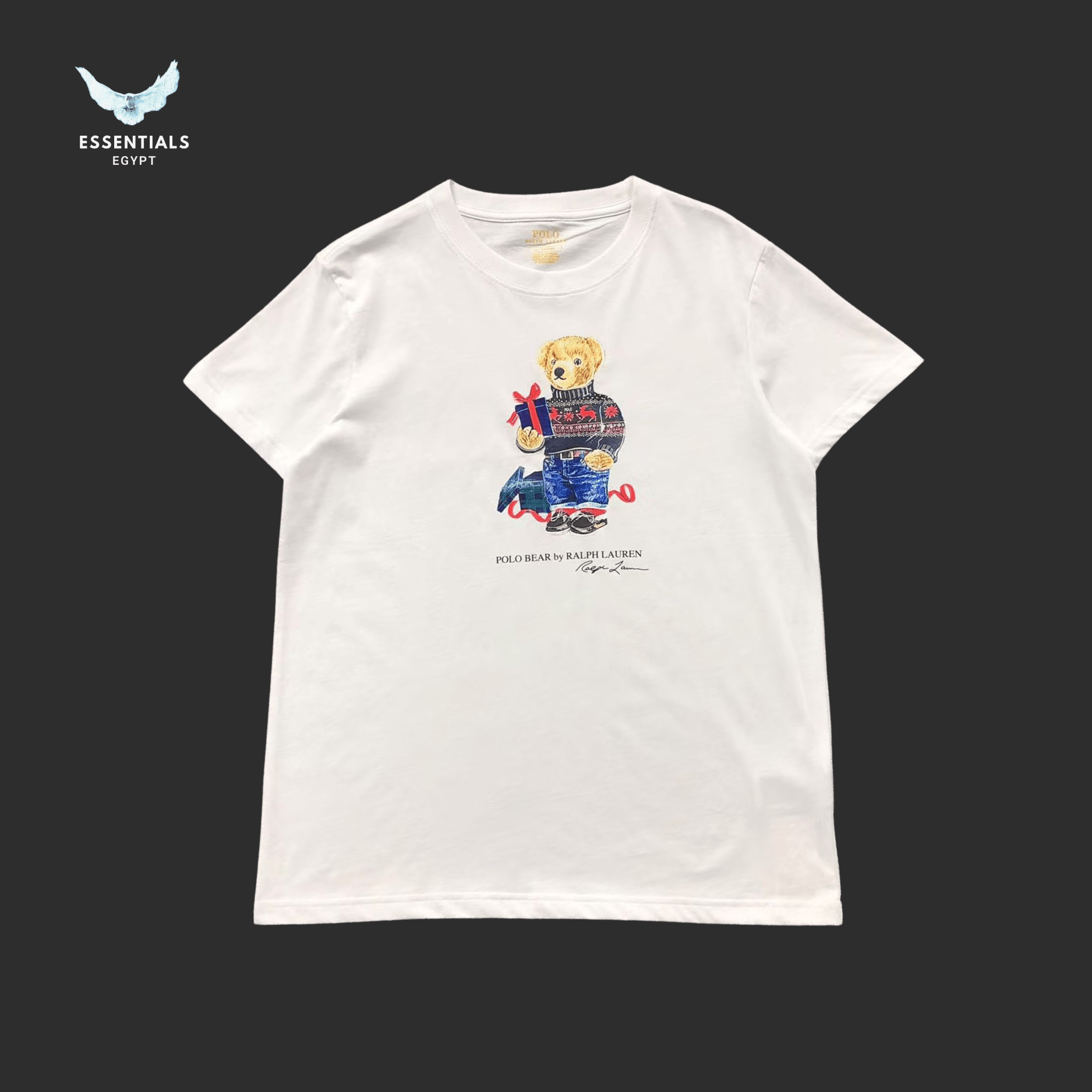 Ralph Lauren T-Shirt – Bear in Red Jacket Edition - ESSENTIALS EGYPT