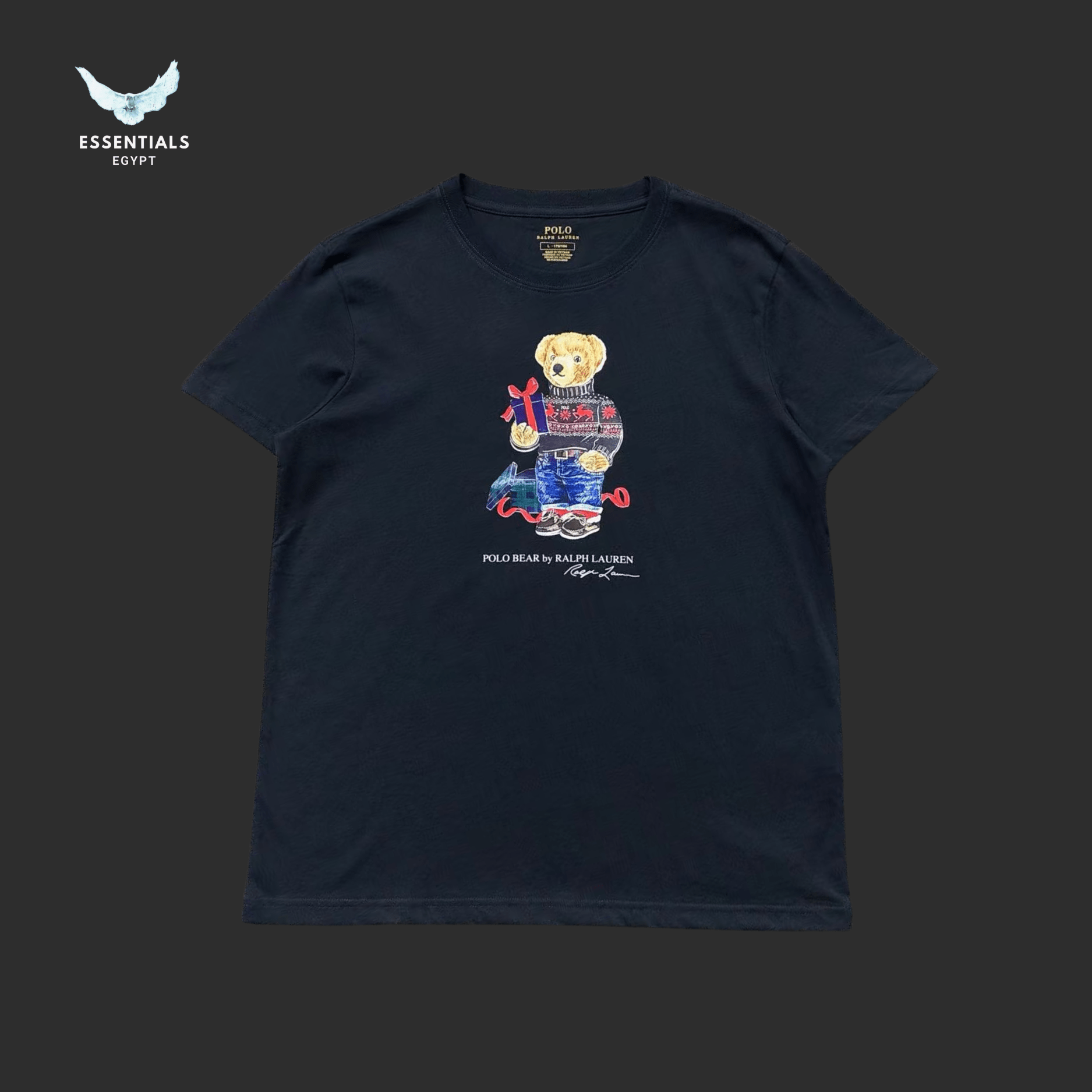 Ralph Lauren T-Shirt – Bear in Red Jacket Edition - ESSENTIALS EGYPT