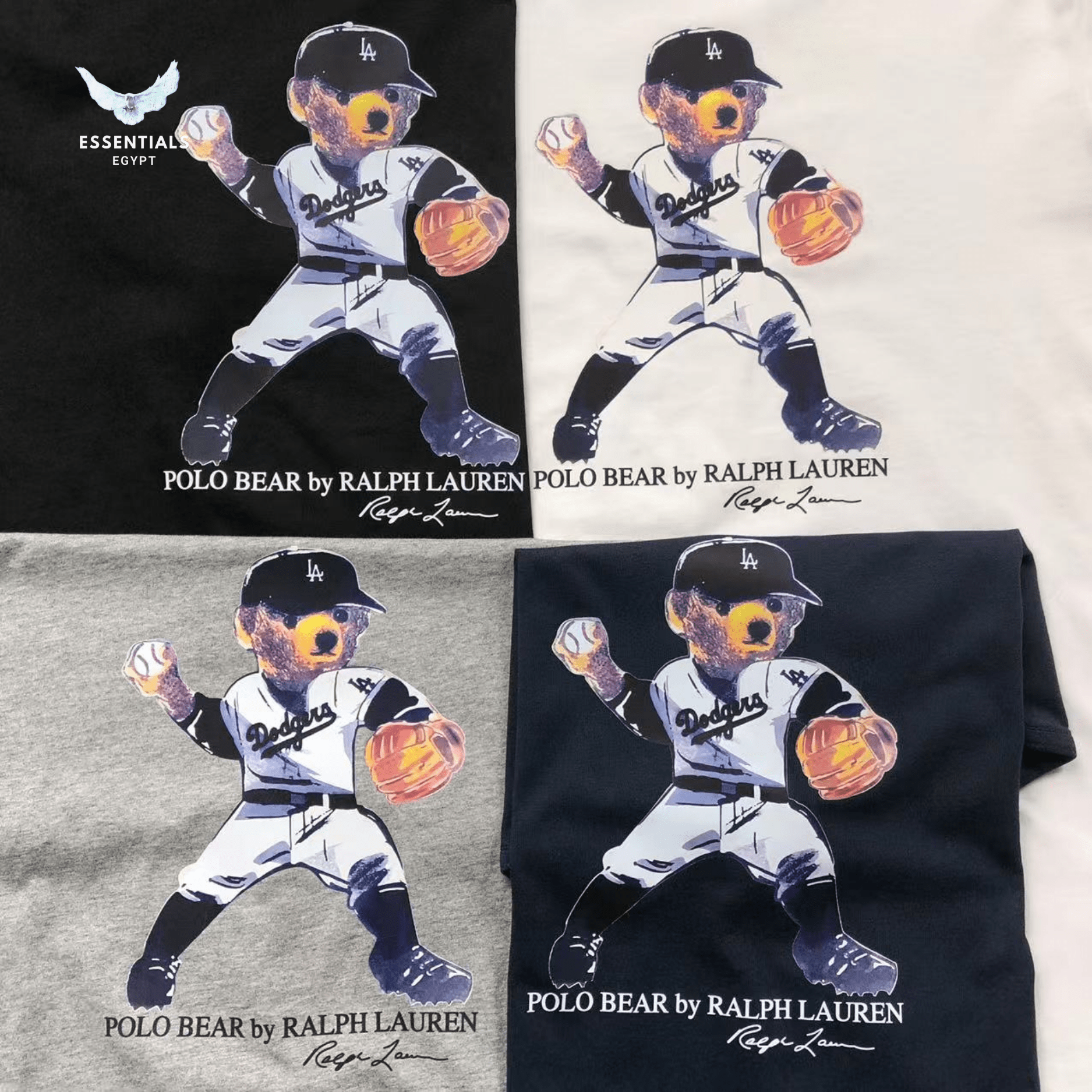 Ralph Lauren T-Shirt – Basketball Polo Bear - ESSENTIALS EGYPT