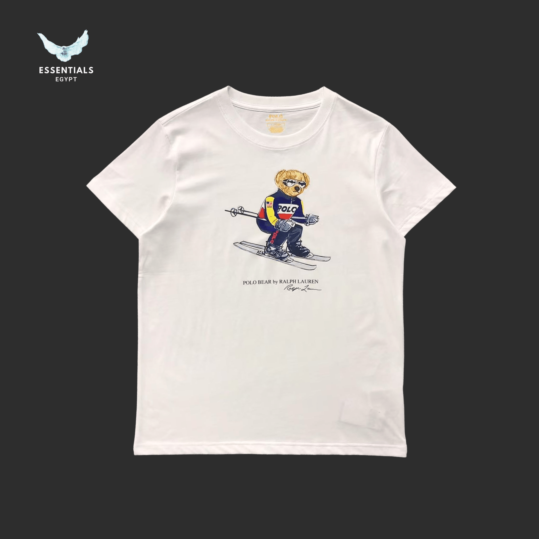Ralph Lauren T-Shirt – Bear in Varsity Fit - ESSENTIALS EGYPT