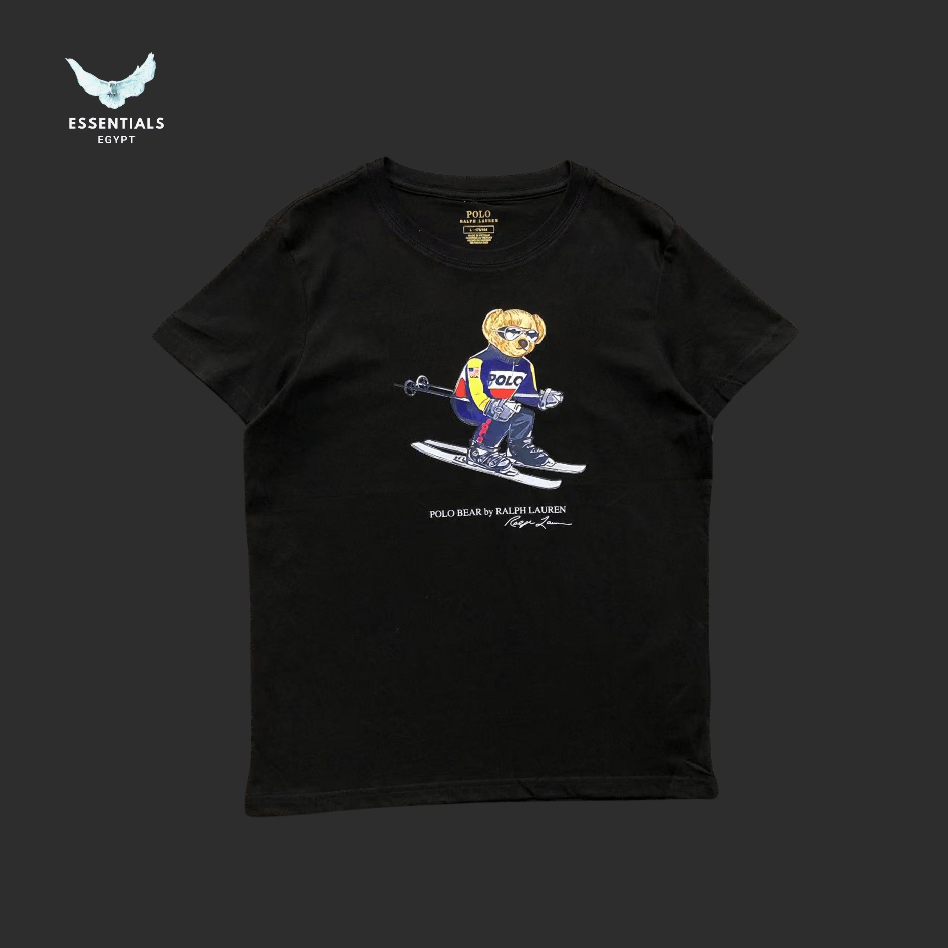Ralph Lauren T-Shirt – Bear in Varsity Fit - ESSENTIALS EGYPT
