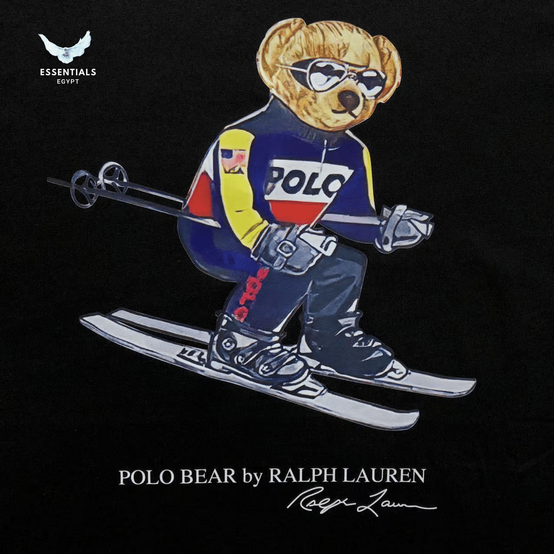 Ralph Lauren T-Shirt – Bear in Varsity Fit - ESSENTIALS EGYPT