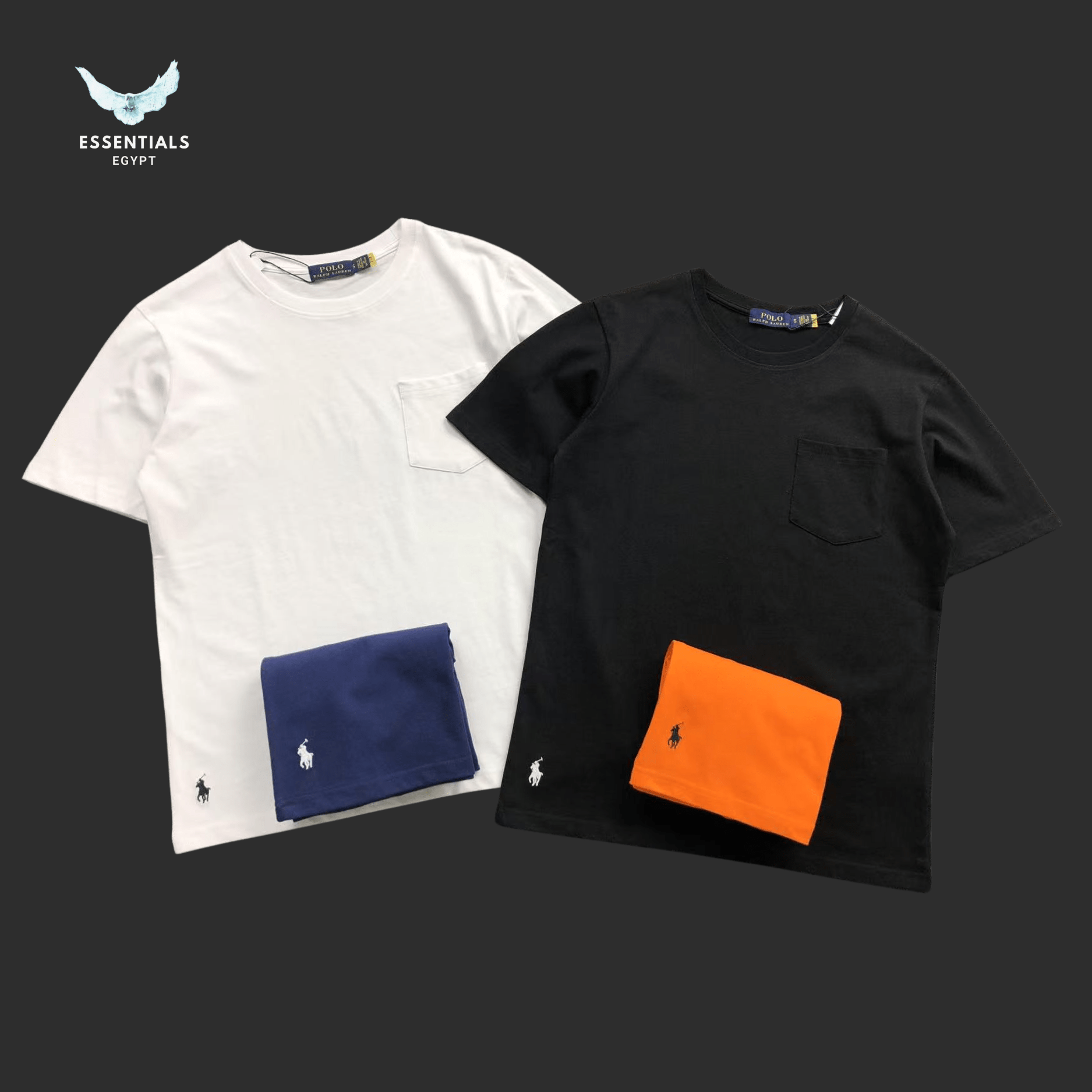 Ralph Lauren Pocket Tee – Clean Logo - ESSENTIALS EGYPT