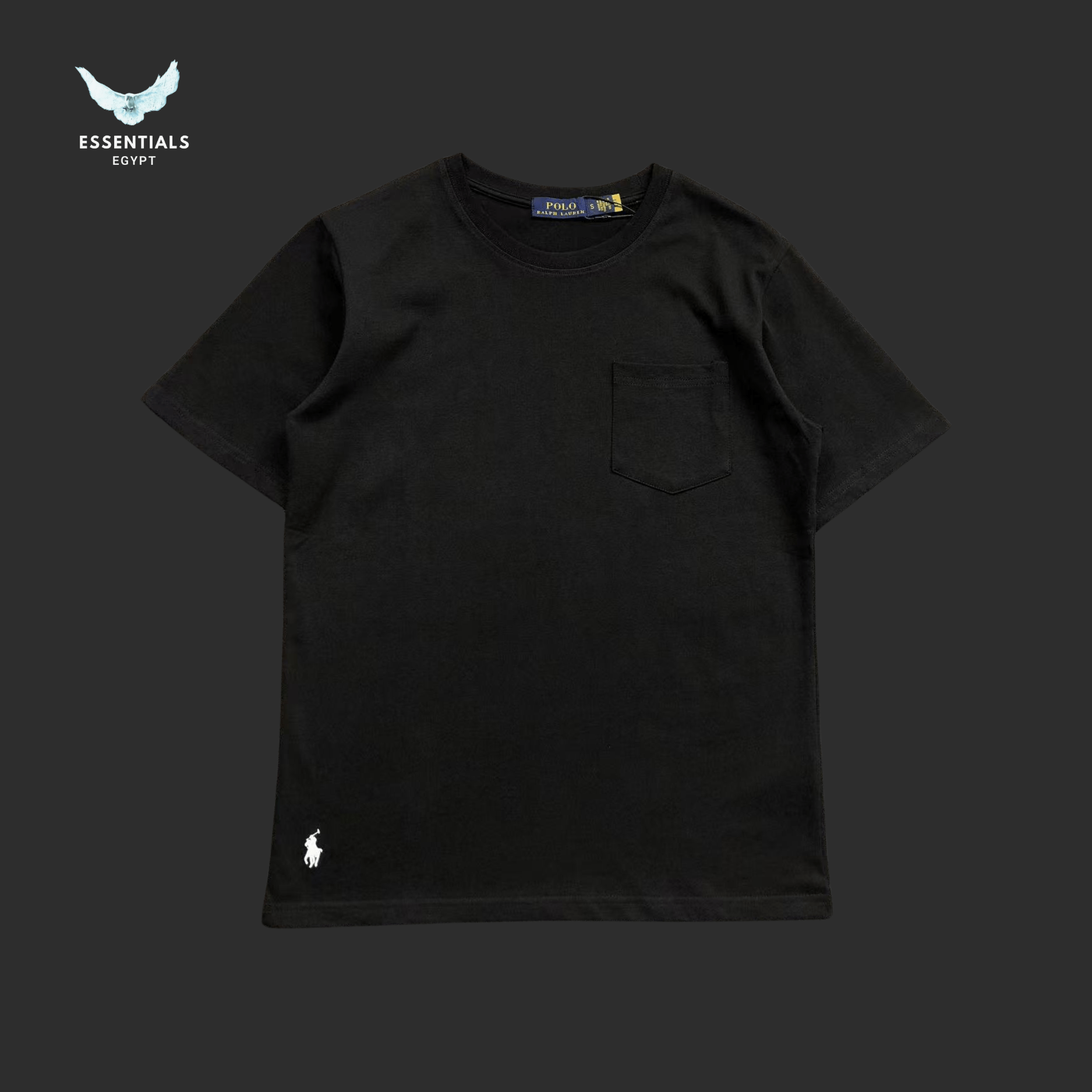 Ralph Lauren Pocket Tee – Clean Logo - ESSENTIALS EGYPT