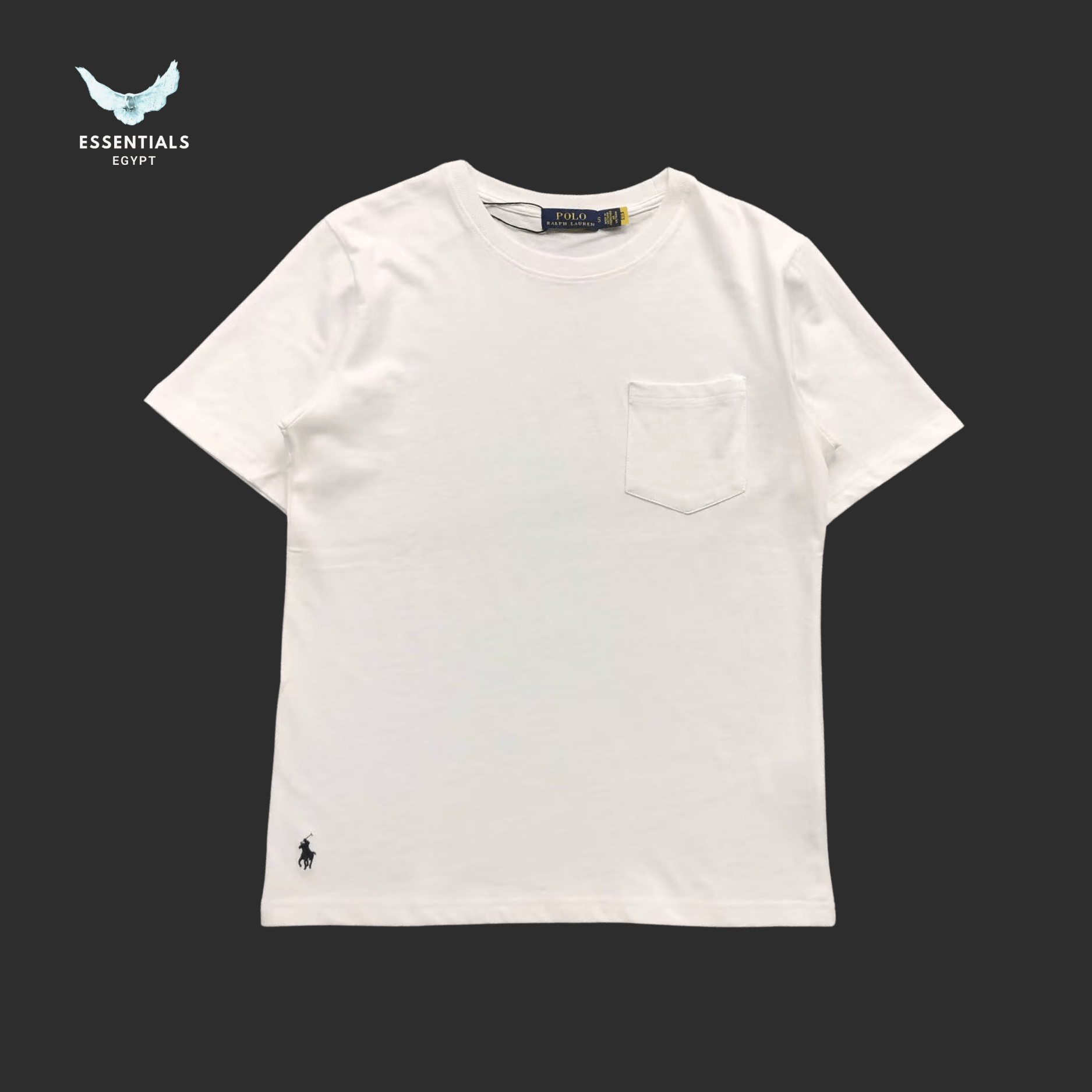 Ralph Lauren Pocket Tee – Clean Logo - ESSENTIALS EGYPT