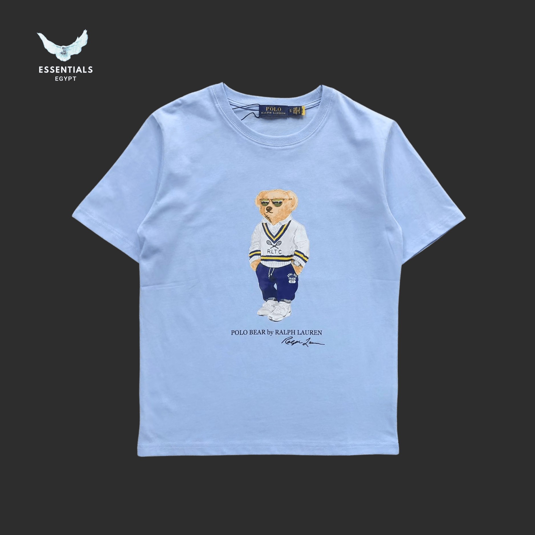 Ralph Lauren T-Shirt – Polo Bear Tennis Graphic - ESSENTIALS EGYPT