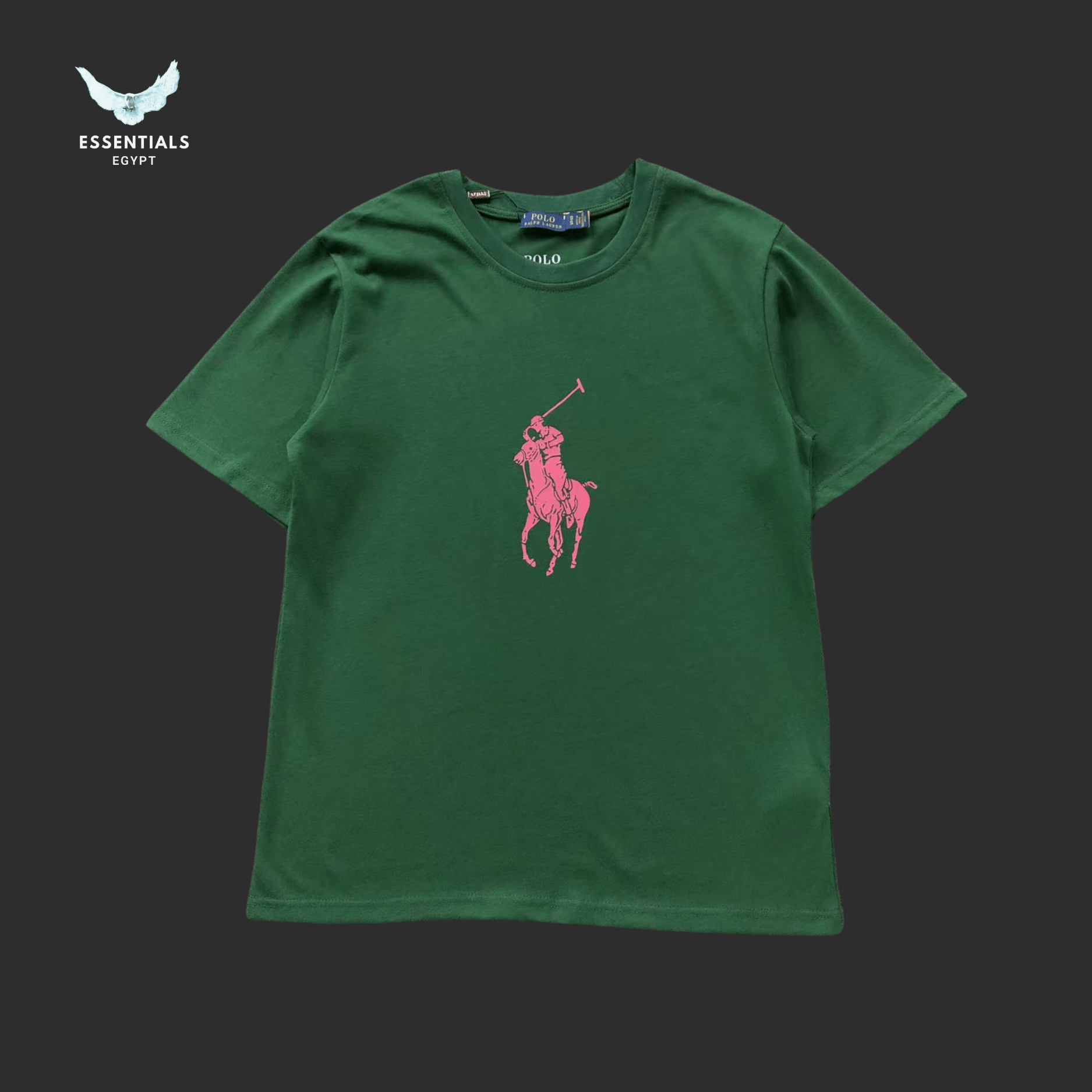 Ralph Lauren T-Shirt – Oversize Pink Pony - ESSENTIALS EGYPT