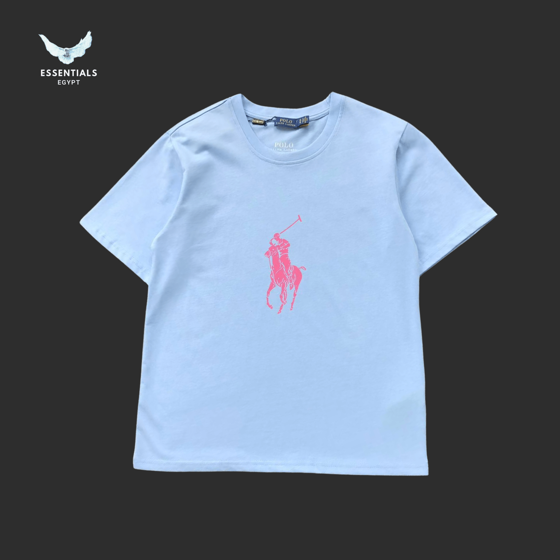 Ralph Lauren T-Shirt – Oversize Pink Pony - ESSENTIALS EGYPT