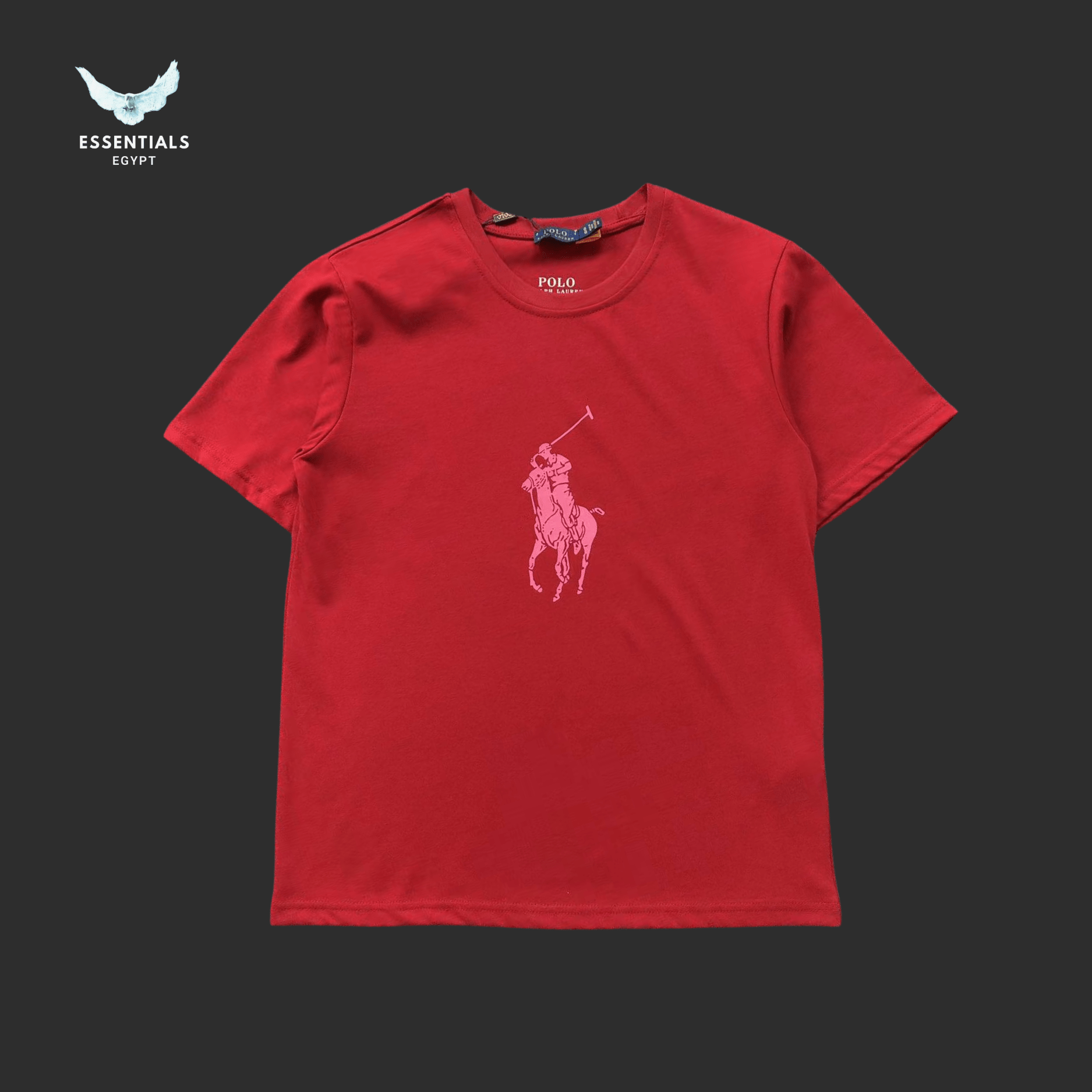 Ralph Lauren T-Shirt – Oversize Pink Pony - ESSENTIALS EGYPT