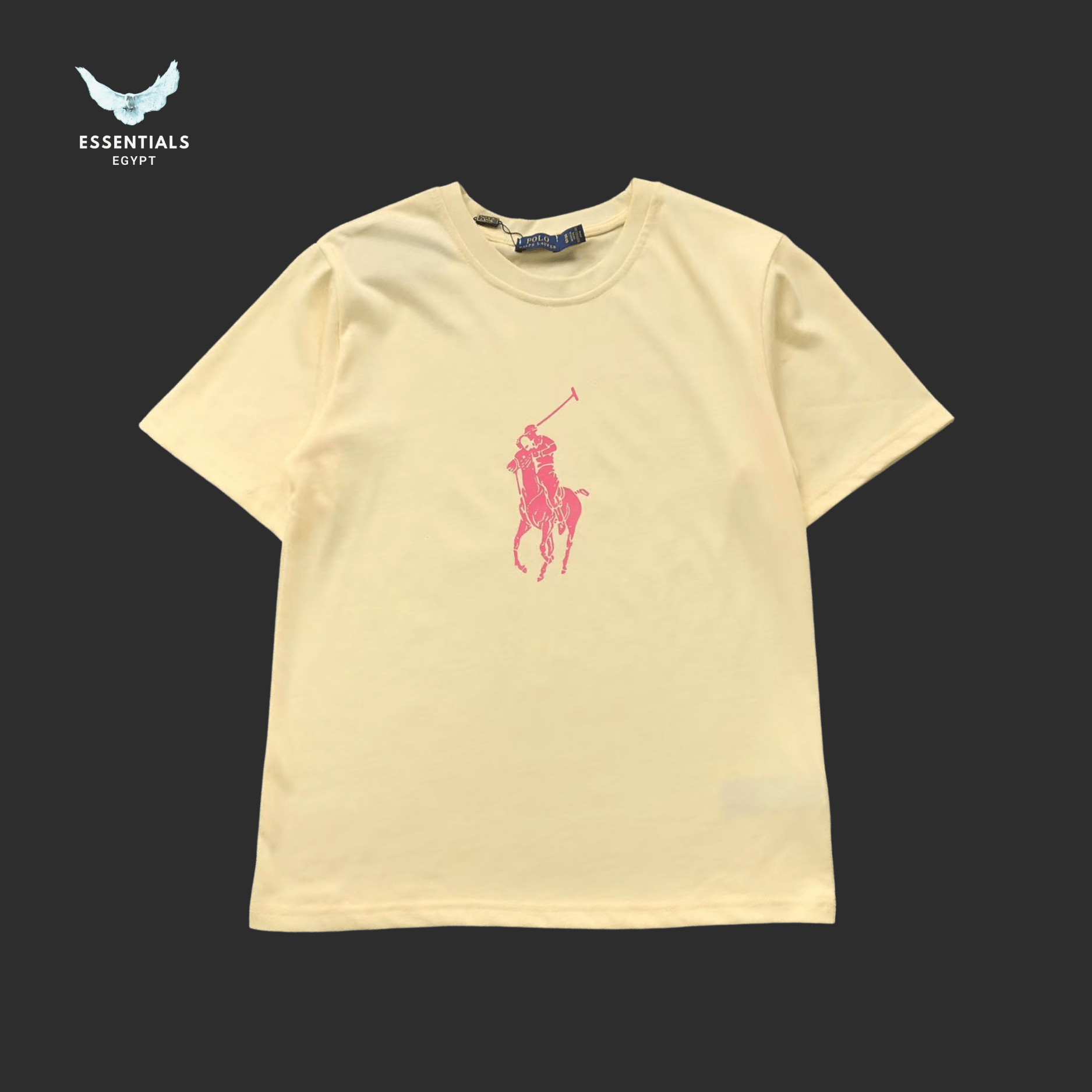 Ralph Lauren T-Shirt – Oversize Pink Pony - ESSENTIALS EGYPT