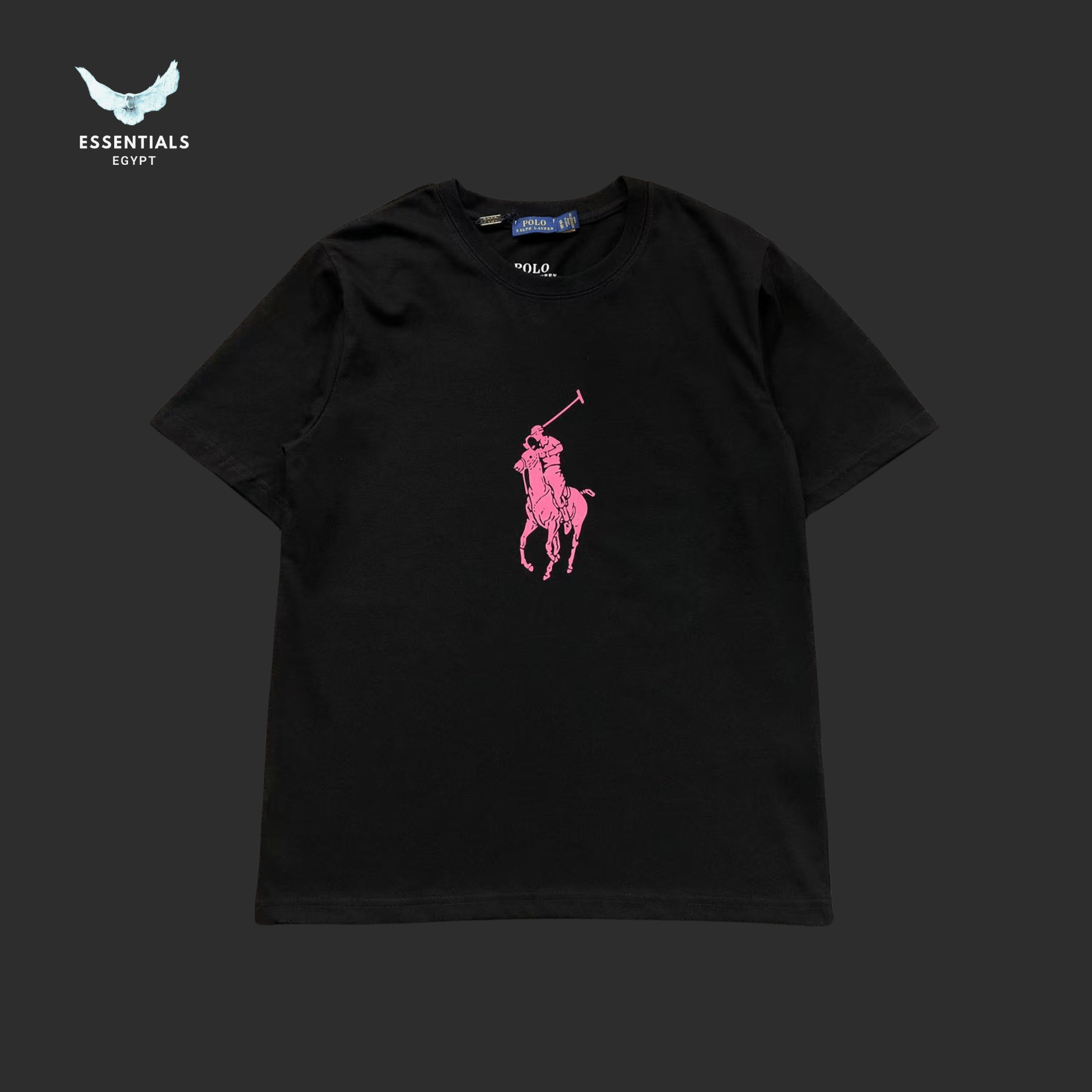 Ralph Lauren T-Shirt – Oversize Pink Pony - ESSENTIALS EGYPT