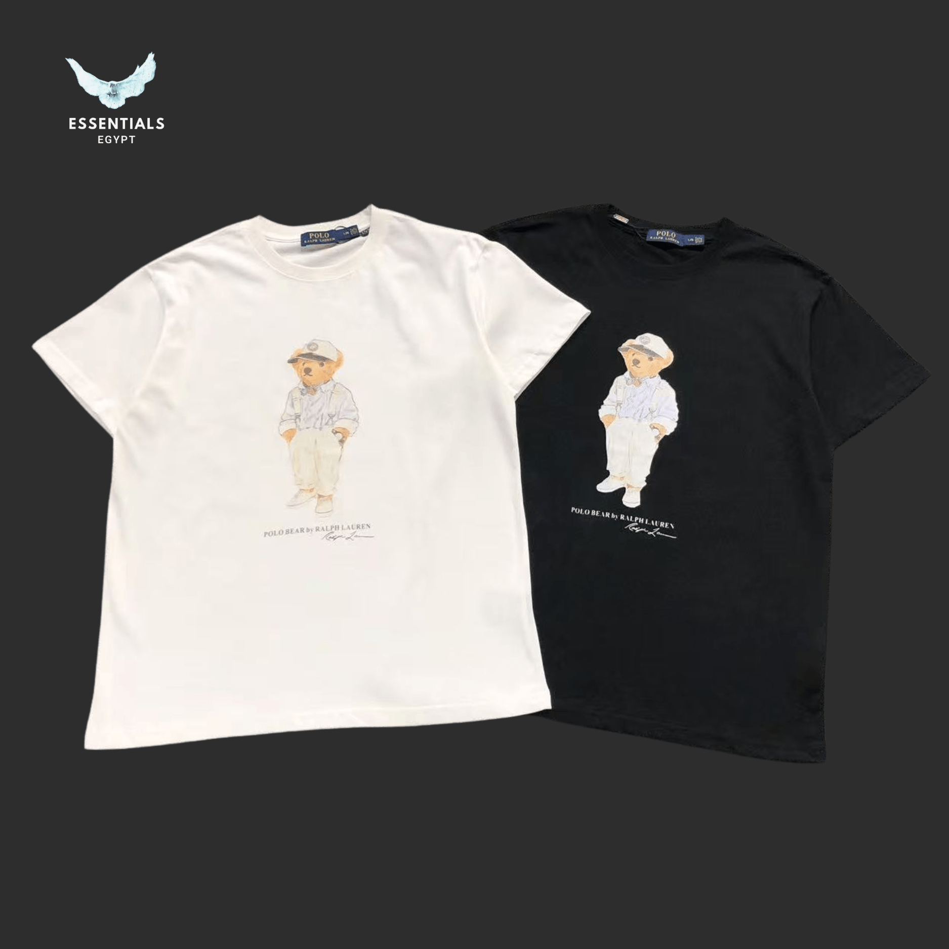 Ralph Lauren T-Shirt – Polo Bear in Linen Shirt - ESSENTIALS EGYPT