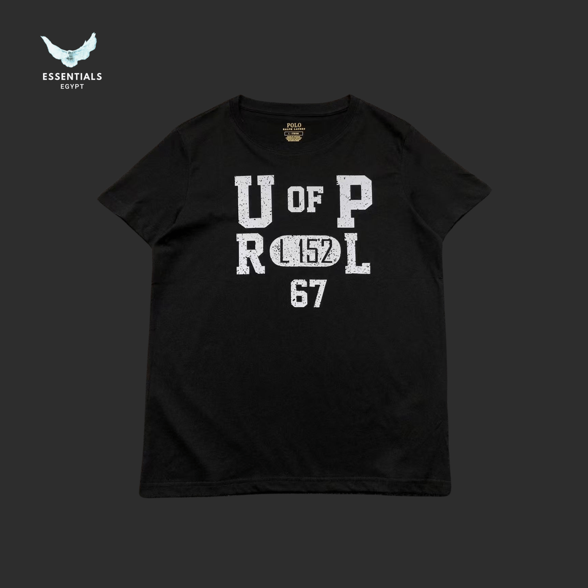 Ralph Lauren T-Shirt – UP RL Varsity Logo - ESSENTIALS EGYPT