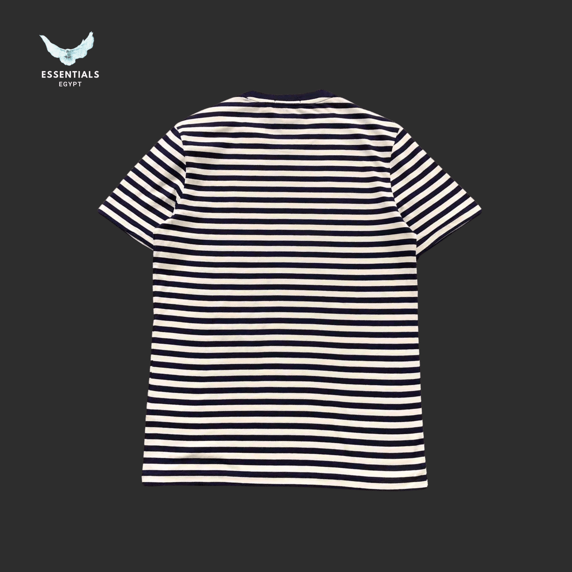 Ralph Lauren T-Shirt – Striped Crewneck - ESSENTIALS EGYPT