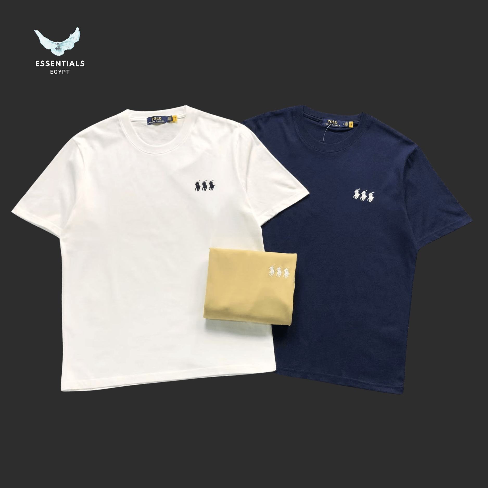 Ralph Lauren T-Shirt – Triple Dollar Logo - ESSENTIALS EGYPT