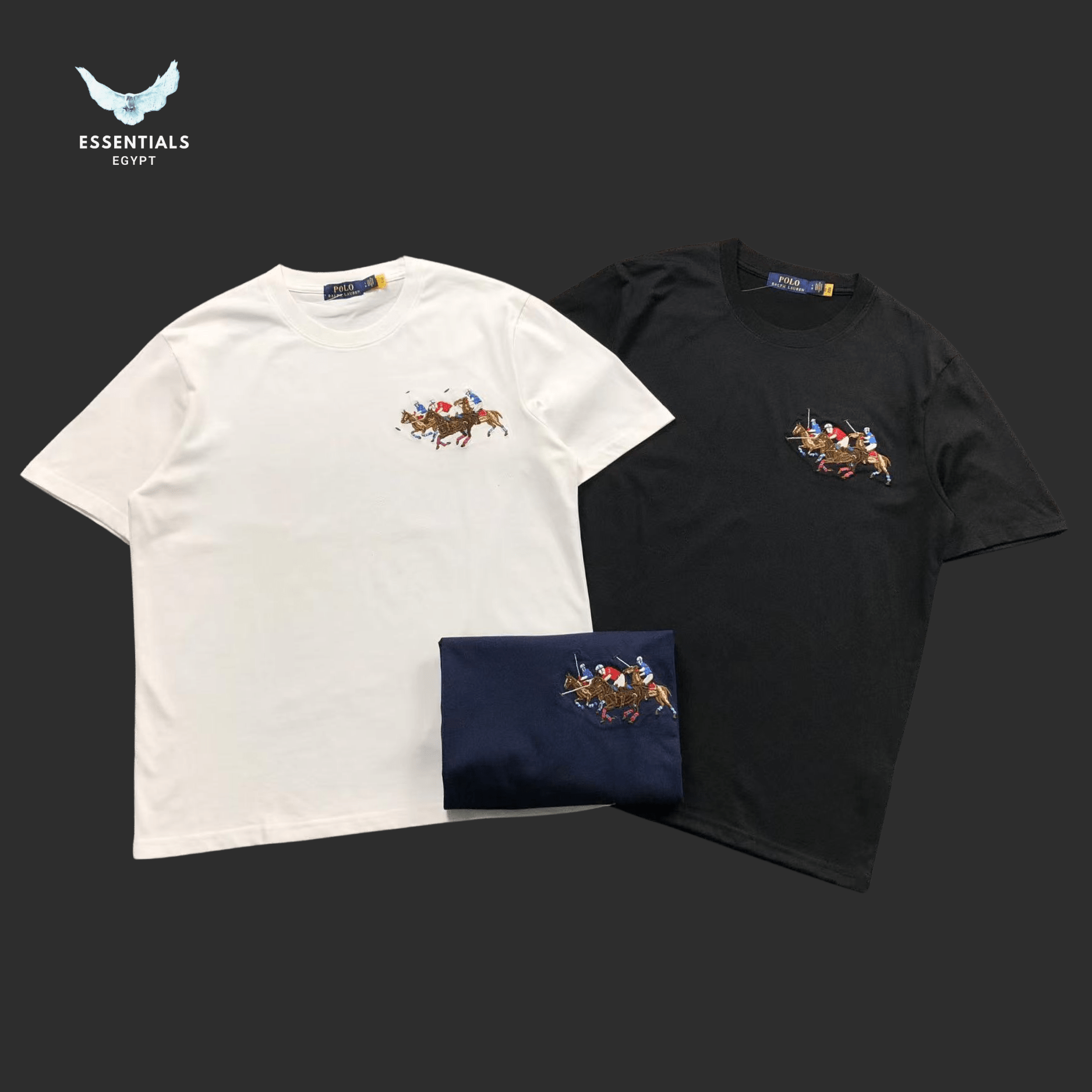 Ralph Lauren T-Shirt – Polo Horse Trio - ESSENTIALS EGYPT