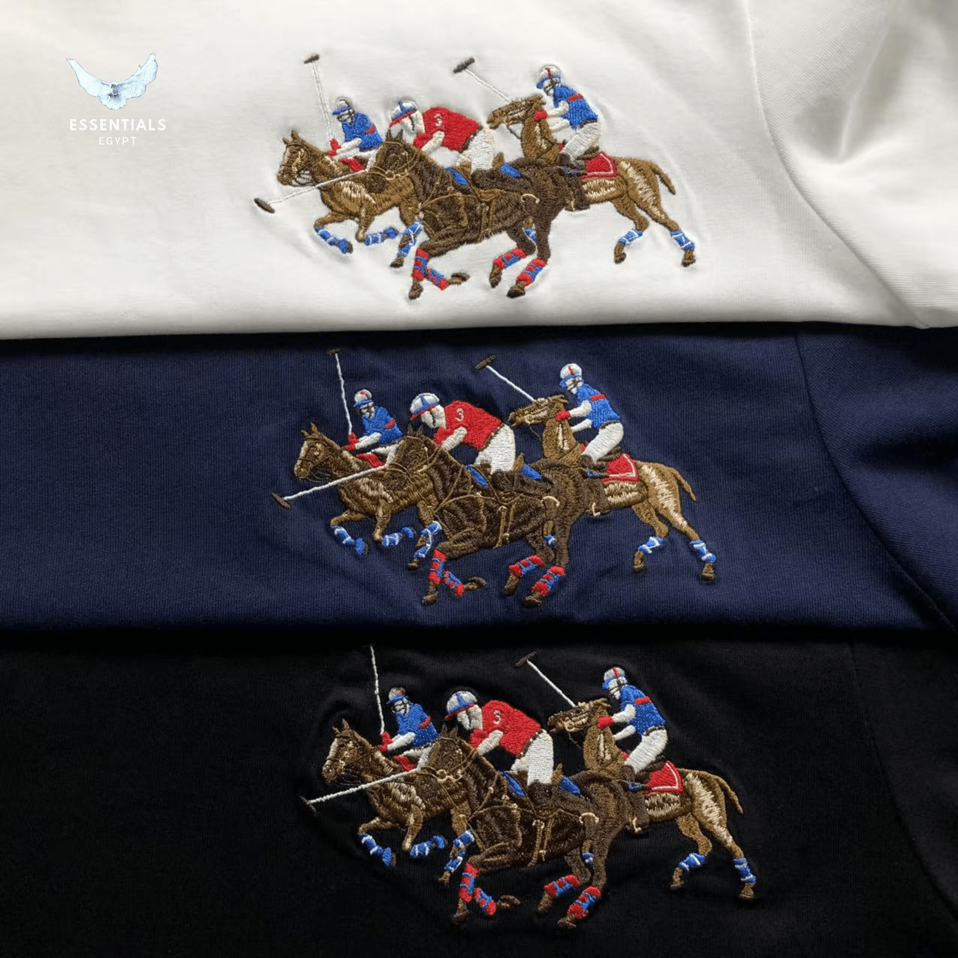 Ralph Lauren T-Shirt – Polo Horse Trio - ESSENTIALS EGYPT