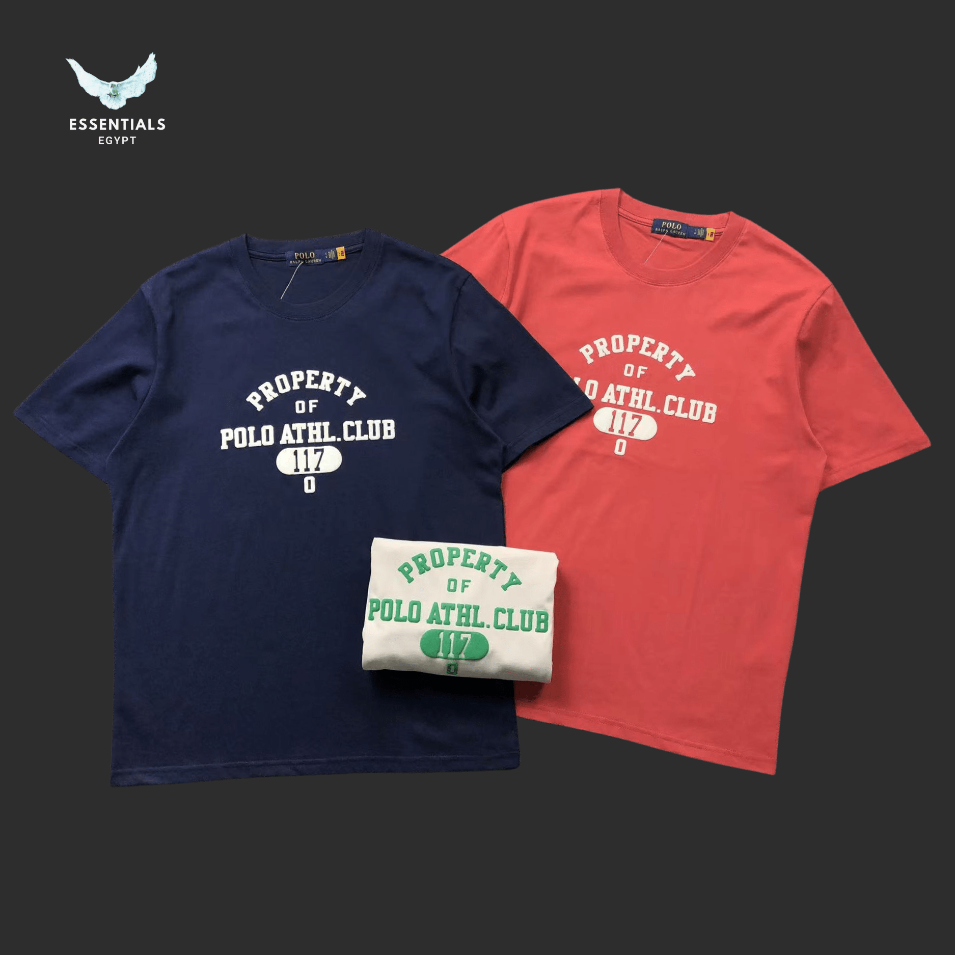 Ralph Lauren T-Shirt – Polo Athletic Club - ESSENTIALS EGYPT