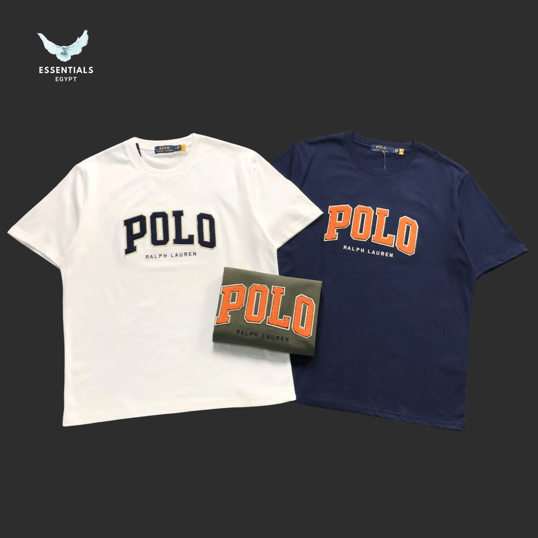 Ralph Lauren T-Shirt – Polo Arch Logo - ESSENTIALS EGYPT