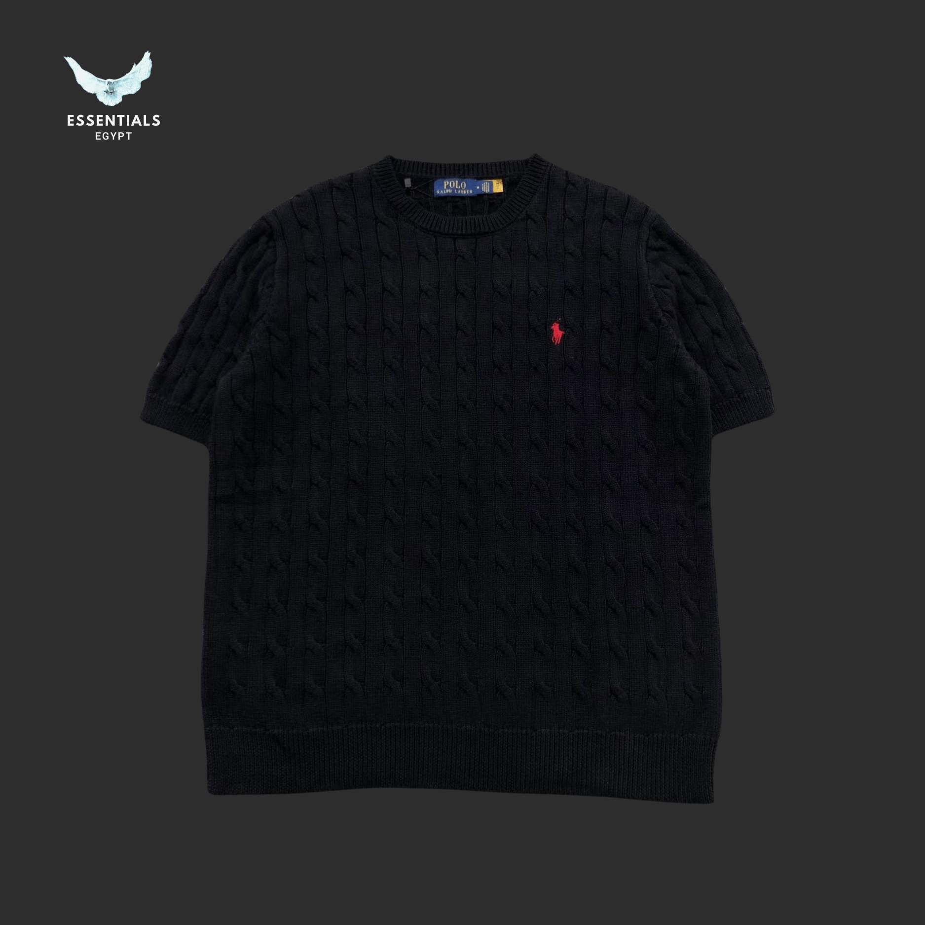 Ralph Lauren T-Shirt – Cable Knit Edition - ESSENTIALS EGYPT