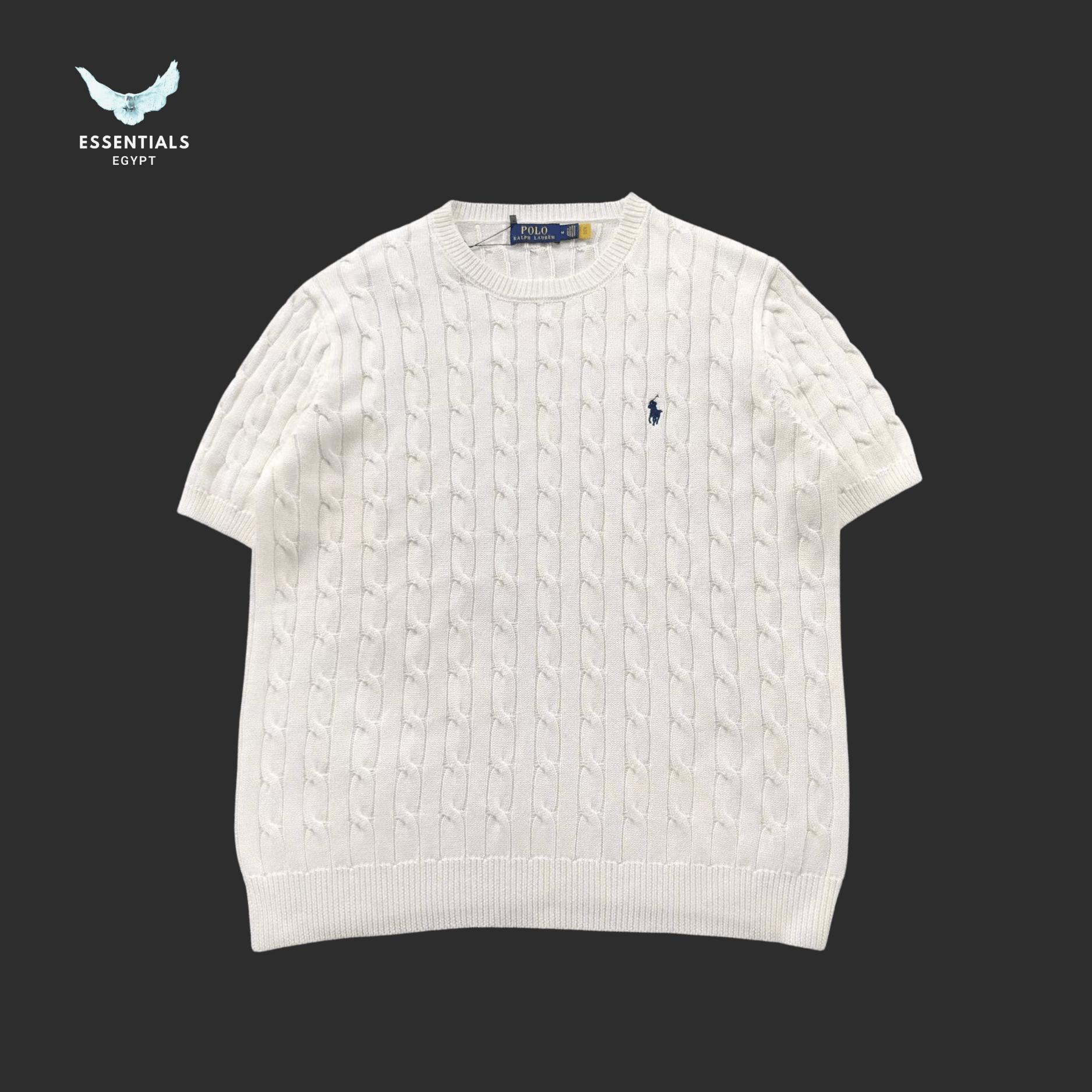 Ralph Lauren T-Shirt – Cable Knit Edition - ESSENTIALS EGYPT