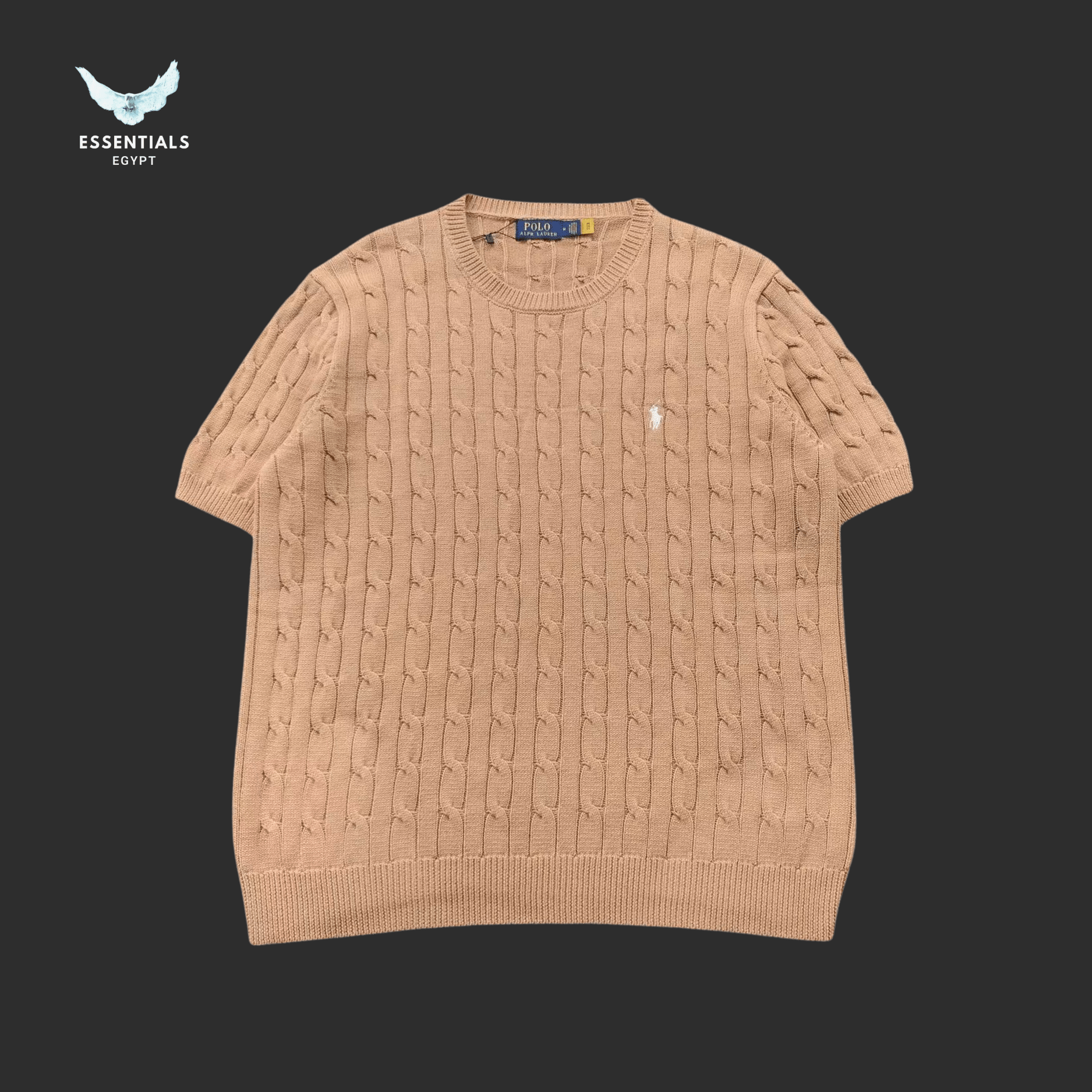 Ralph Lauren T-Shirt – Cable Knit Edition - ESSENTIALS EGYPT