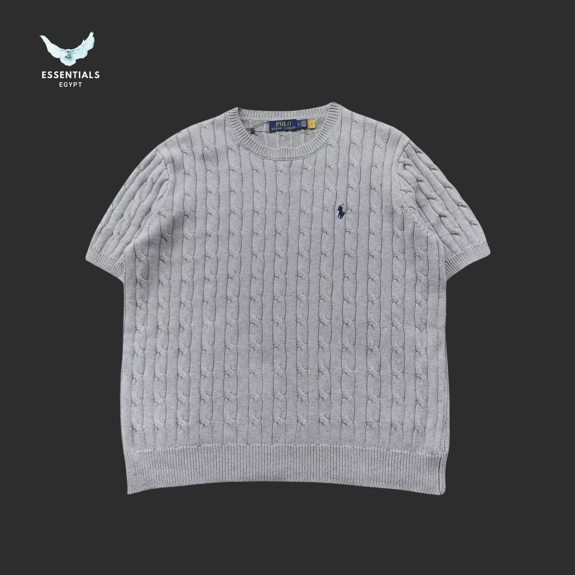 Ralph Lauren T-Shirt – Cable Knit Edition - ESSENTIALS EGYPT