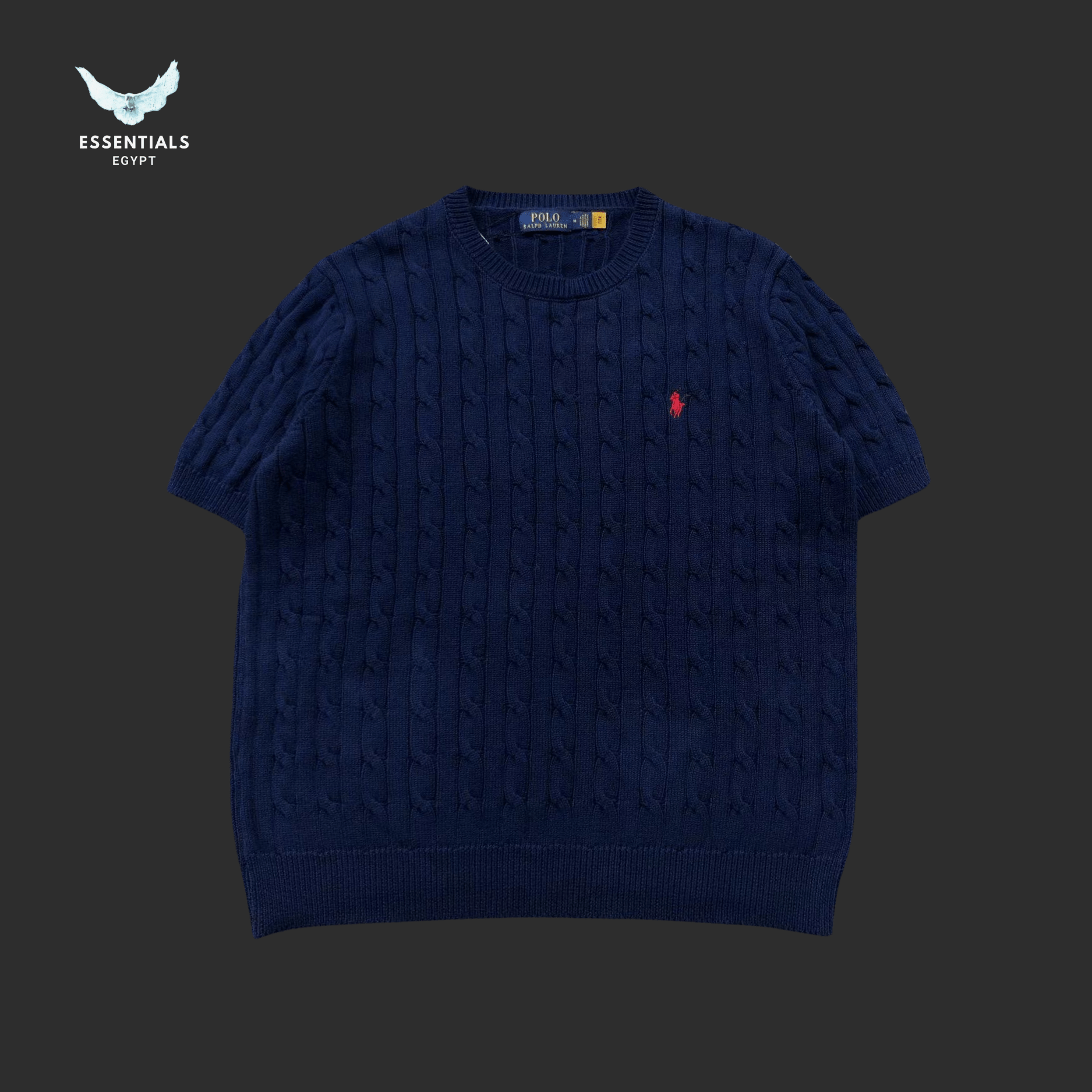 Ralph Lauren T-Shirt – Cable Knit Edition - ESSENTIALS EGYPT