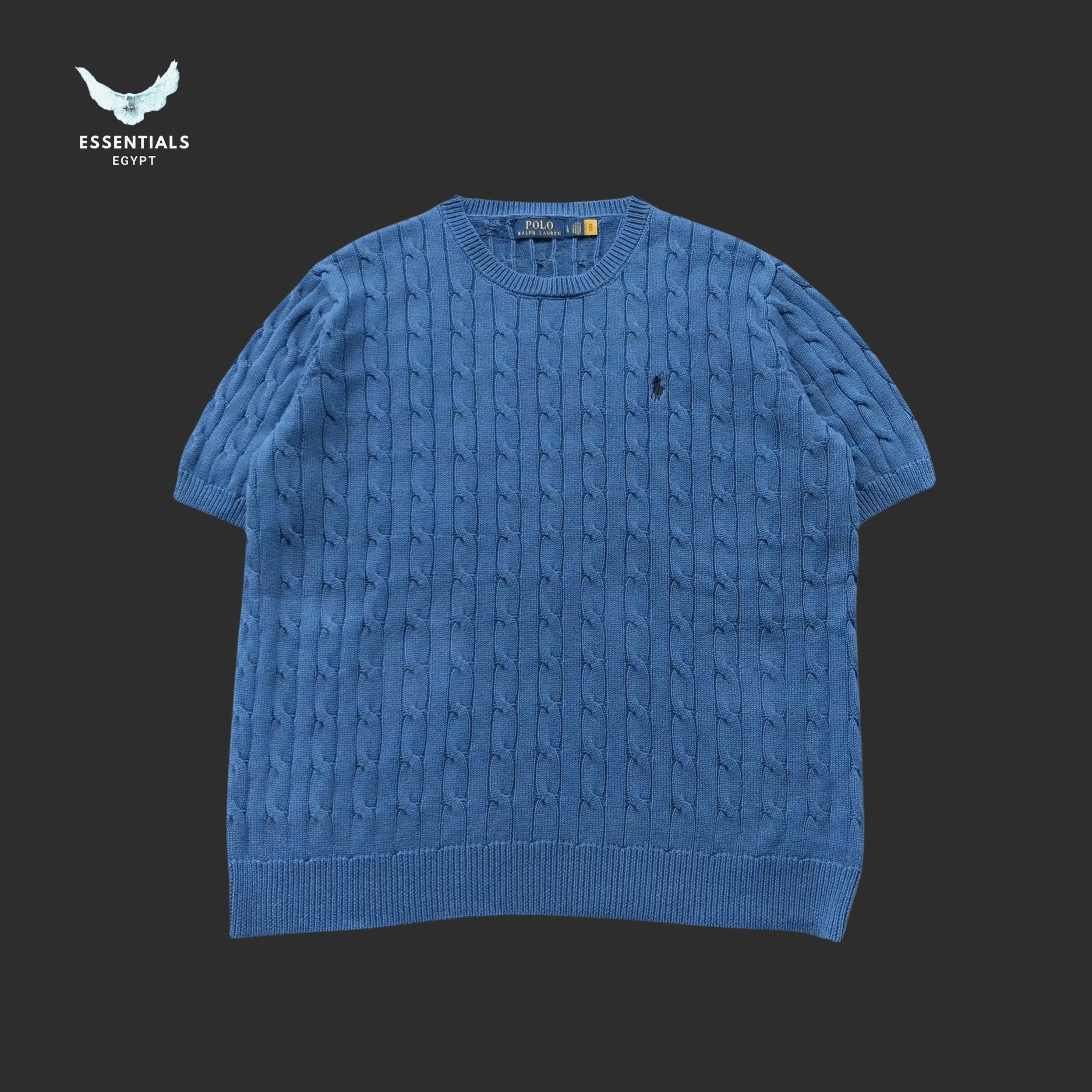 Ralph Lauren T-Shirt – Cable Knit Edition - ESSENTIALS EGYPT