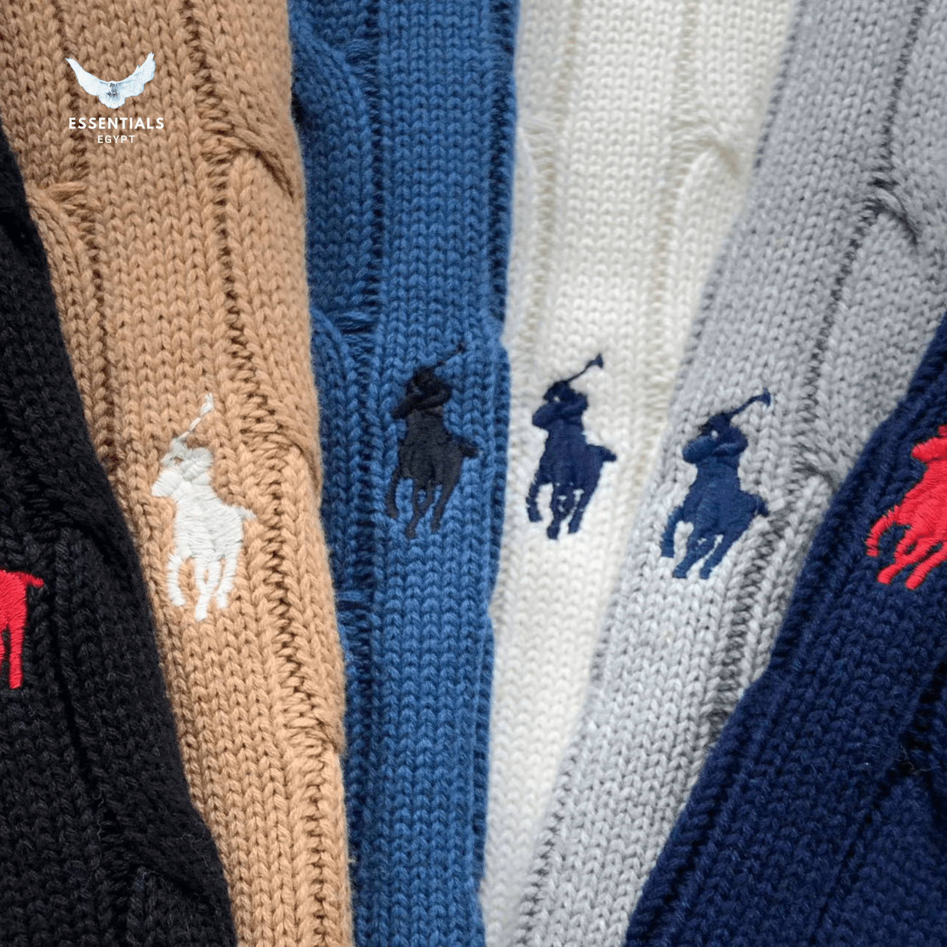 Ralph Lauren T-Shirt – Cable Knit Edition - ESSENTIALS EGYPT