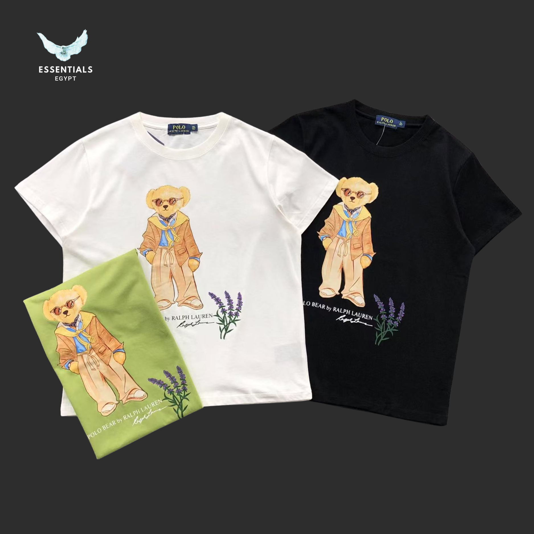 Ralph Lauren T-Shirt – Polo Bear in Trench (Women)