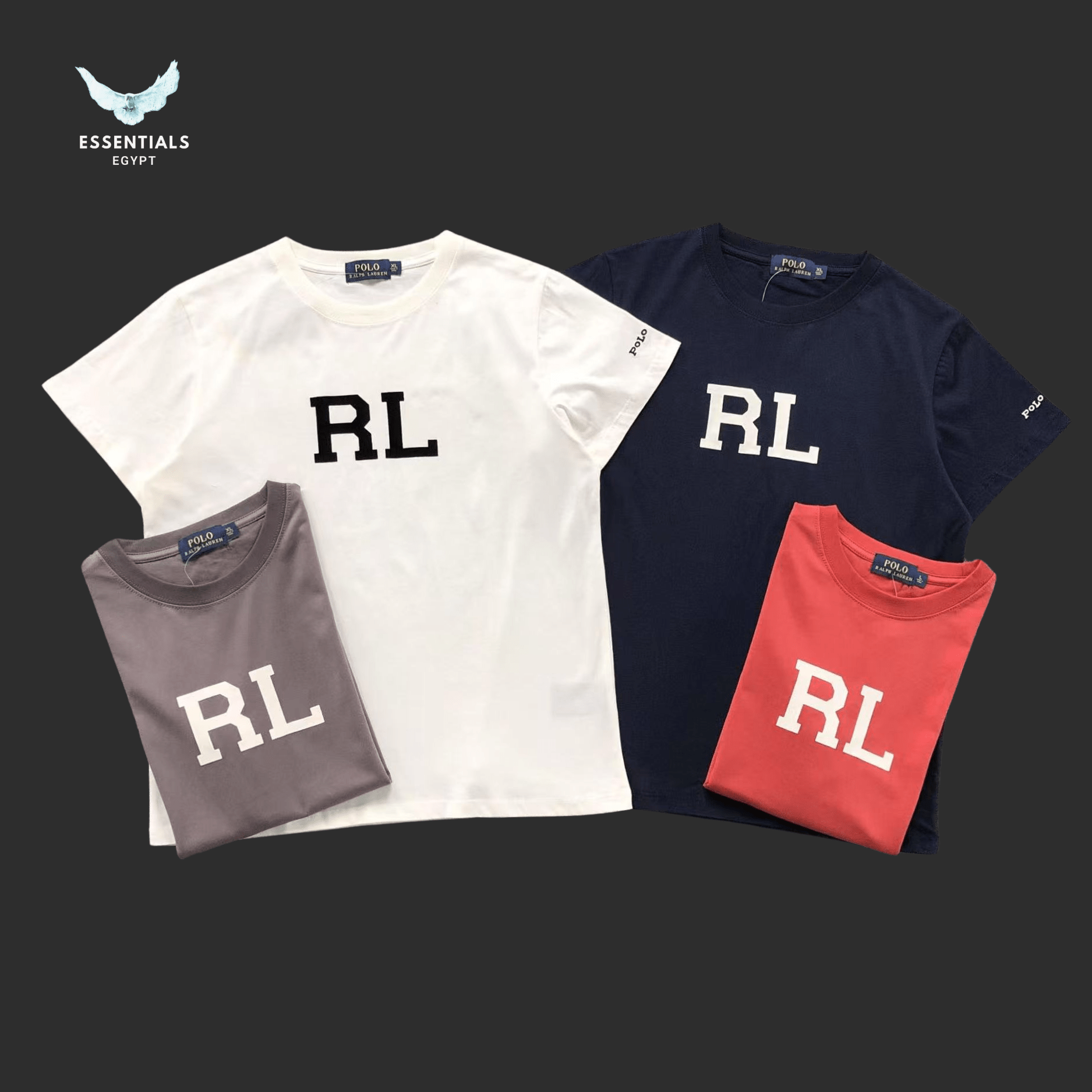 Ralph Lauren T-Shirt – RL Monogram (Women) - ESSENTIALS EGYPT