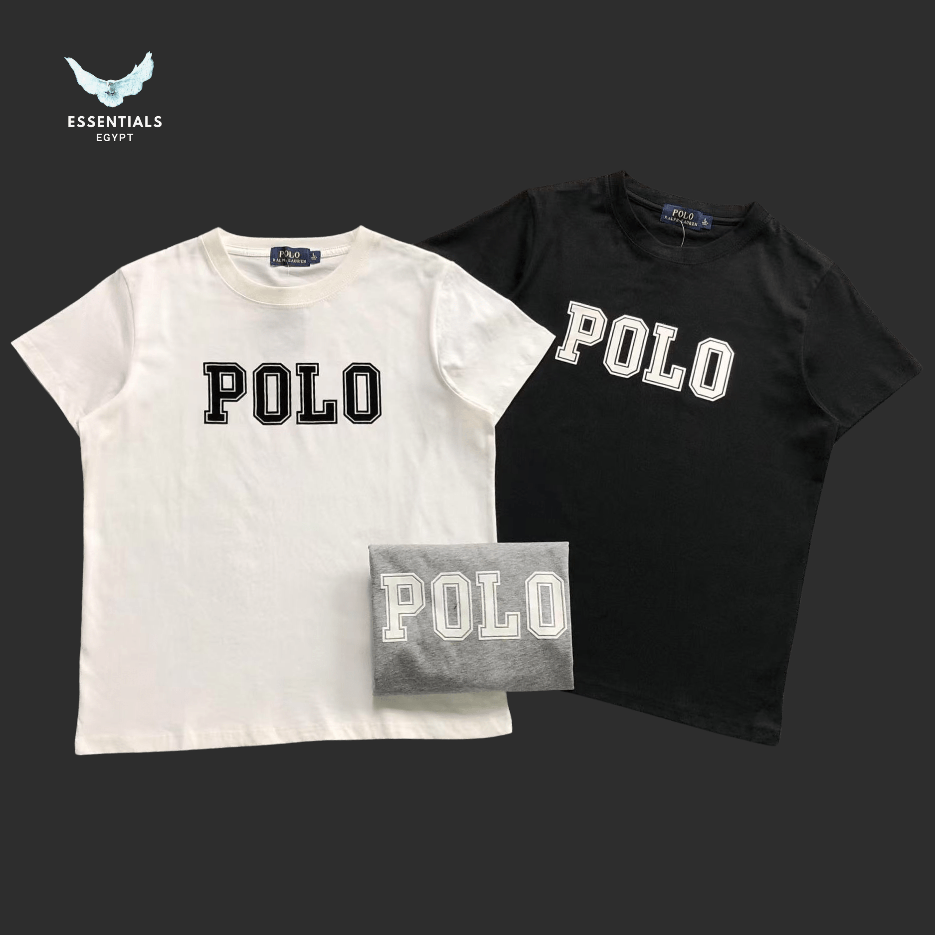 Ralph Lauren T-Shirt – Polo Text Logo (Women) - ESSENTIALS EGYPT