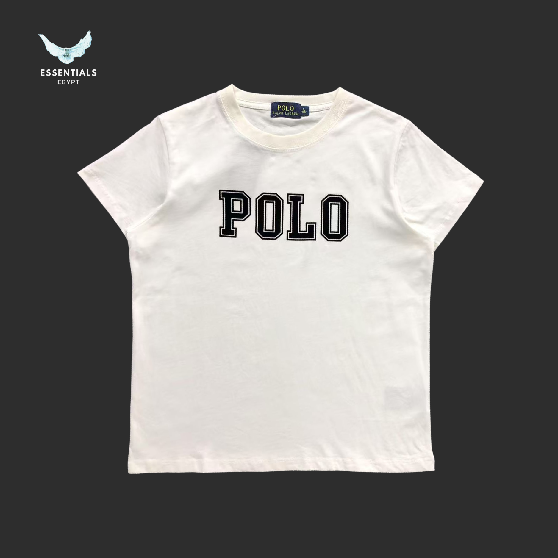 Ralph Lauren T-Shirt – Polo Text Logo (Women)