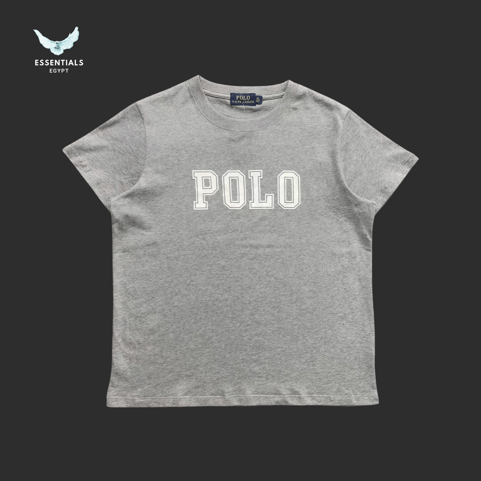 Ralph Lauren T-Shirt – Polo Text Logo (Women) - ESSENTIALS EGYPT