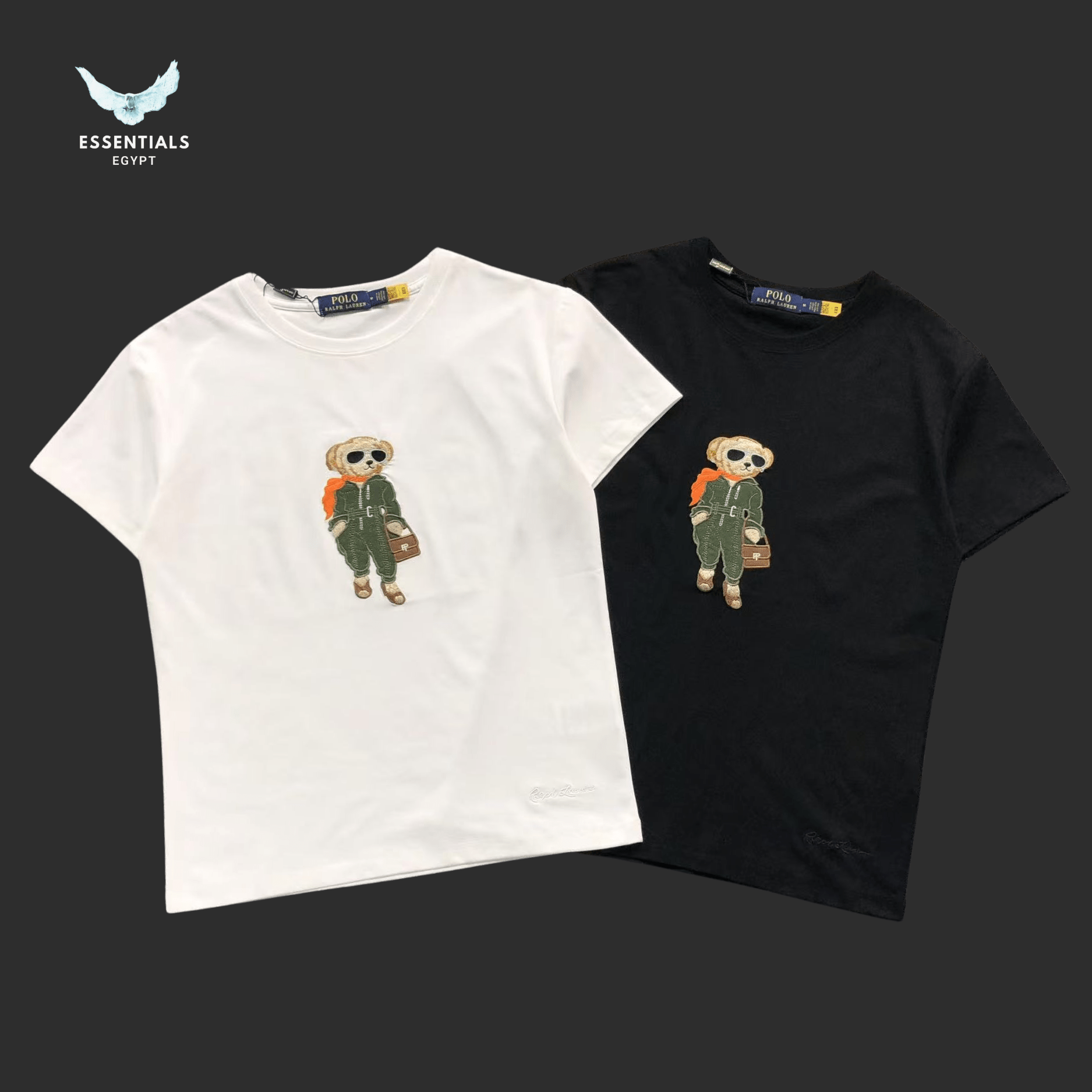 Ralph Lauren T-Shirt – Bear Graphic (Unisex) - ESSENTIALS EGYPT