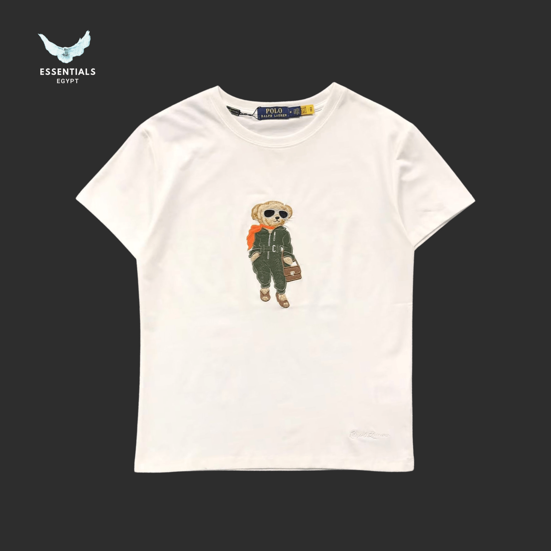 Ralph Lauren T-Shirt – Bear Graphic (Unisex) - ESSENTIALS EGYPT