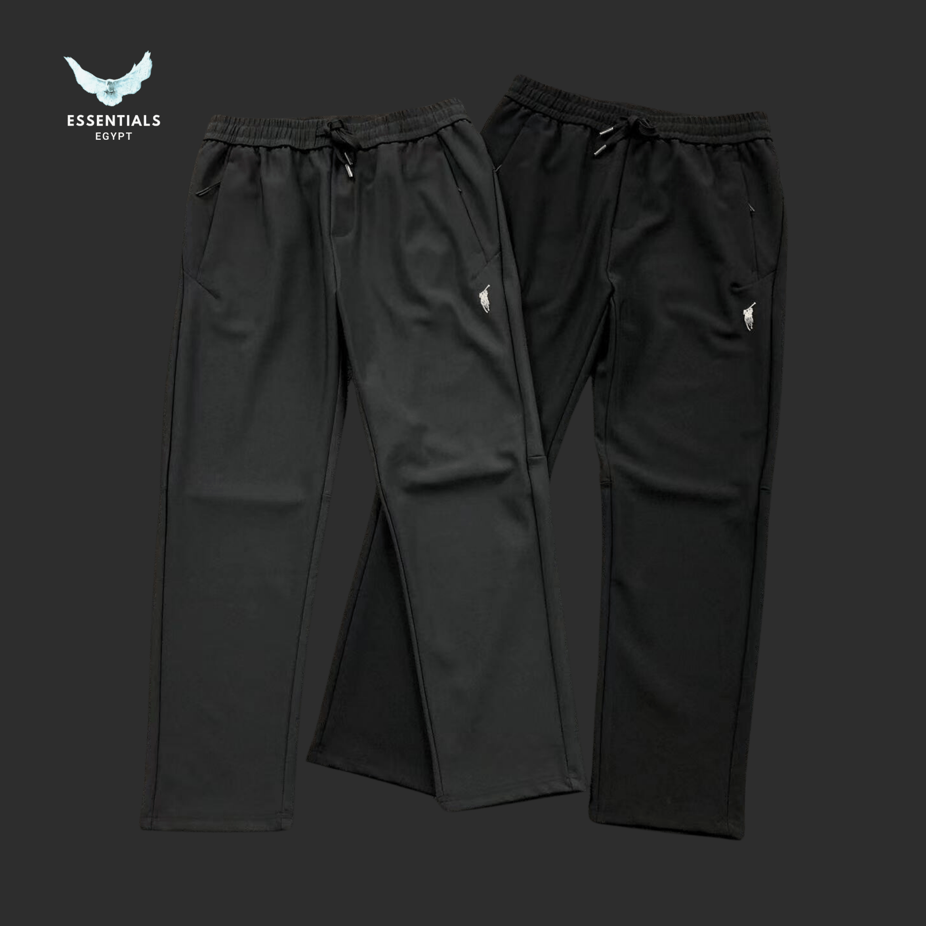 Ralph Lauren Trousers – Wide Leg Nylon - ESSENTIALS EGYPT