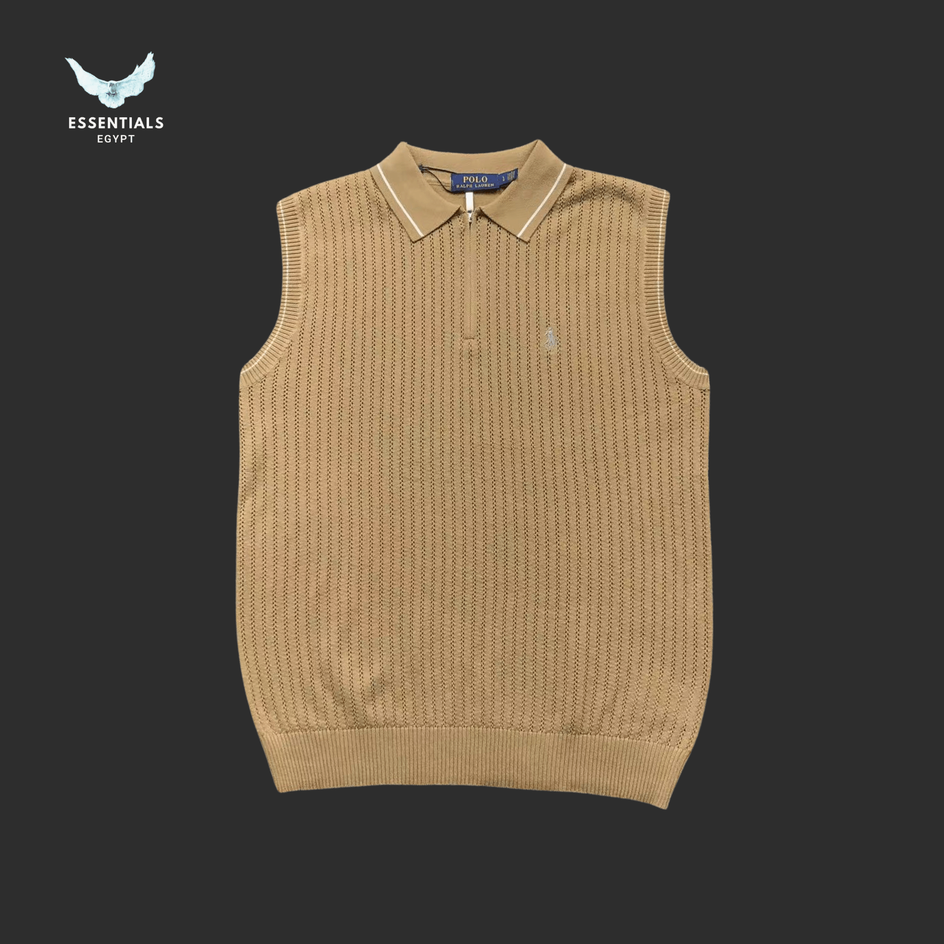 Ralph Lauren Knit Vest – Polo Detail - ESSENTIALS EGYPT