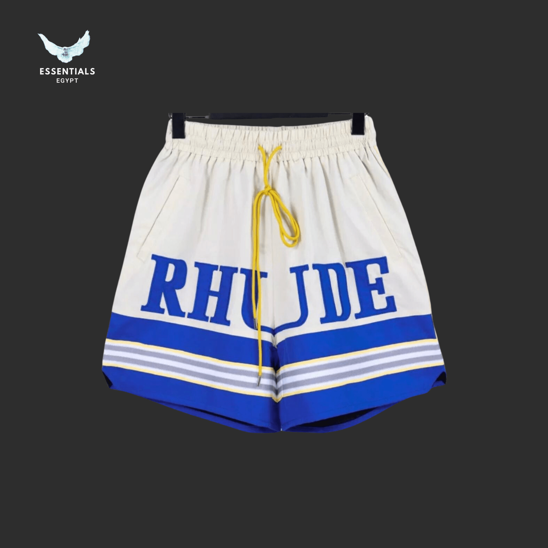 Rhude Logo Printed Shorts - ESSENTIALS EGYPT