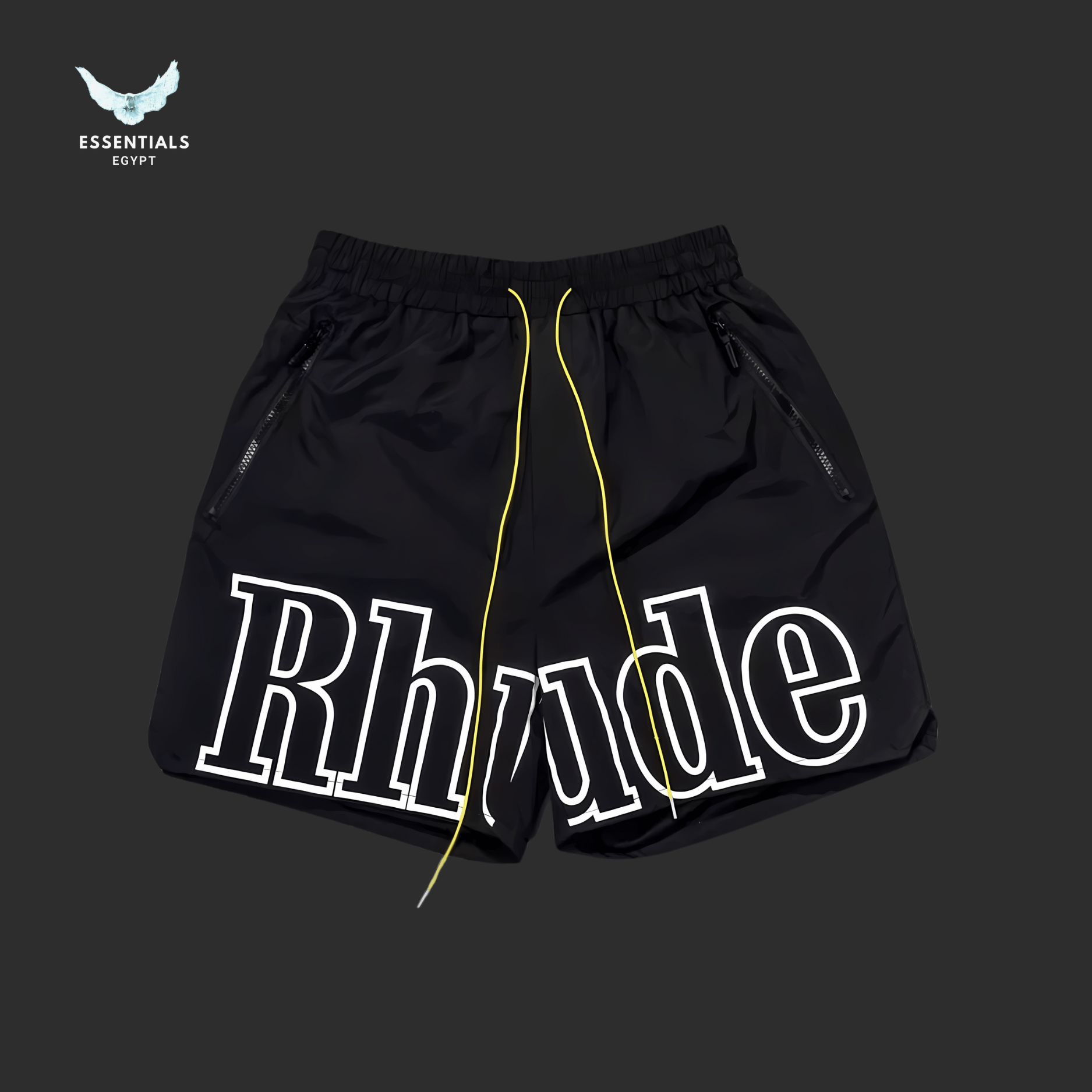 Rhude Logo Shorts - ESSENTIALS EGYPT
