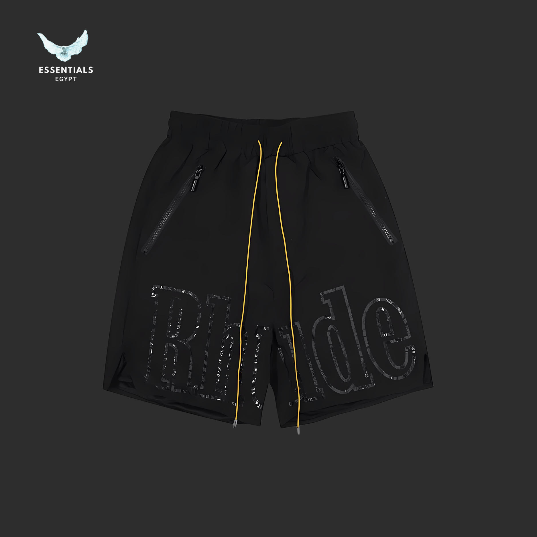 Rhude Panelled Shorts - ESSENTIALS EGYPT