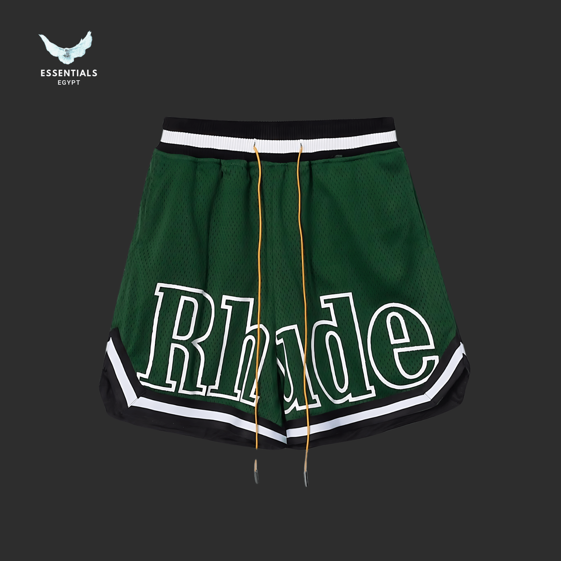 Rhude Striped Nylon Shorts - ESSENTIALS EGYPT