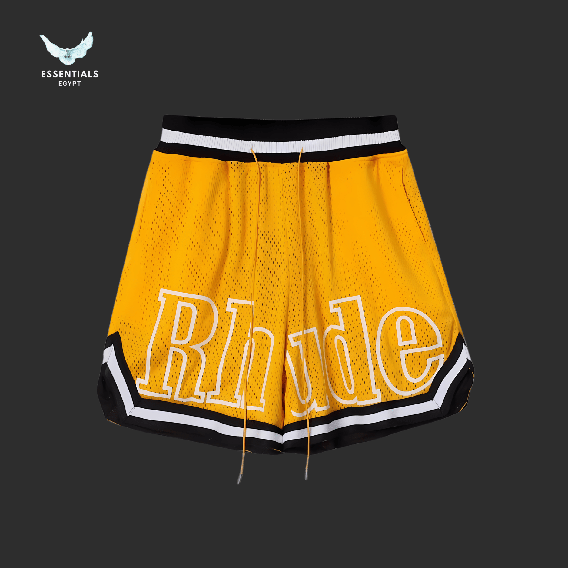 Rhude Striped Nylon Shorts - ESSENTIALS EGYPT