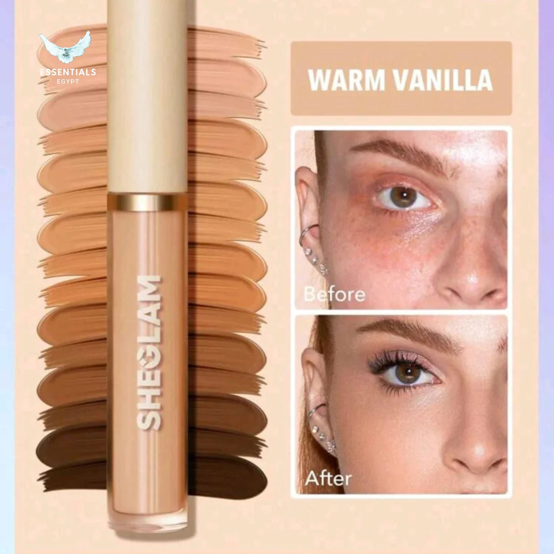 SHEGLAM Like Magic 12Hr Full Coverage Concealer - ESSENTIALS EGYPT