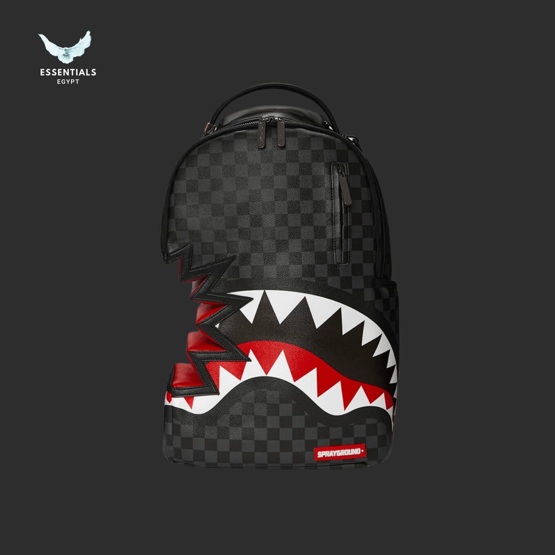 Sprayground Backpack – Shark Bite Infrared DLXV - ESSENTIALS EGYPT