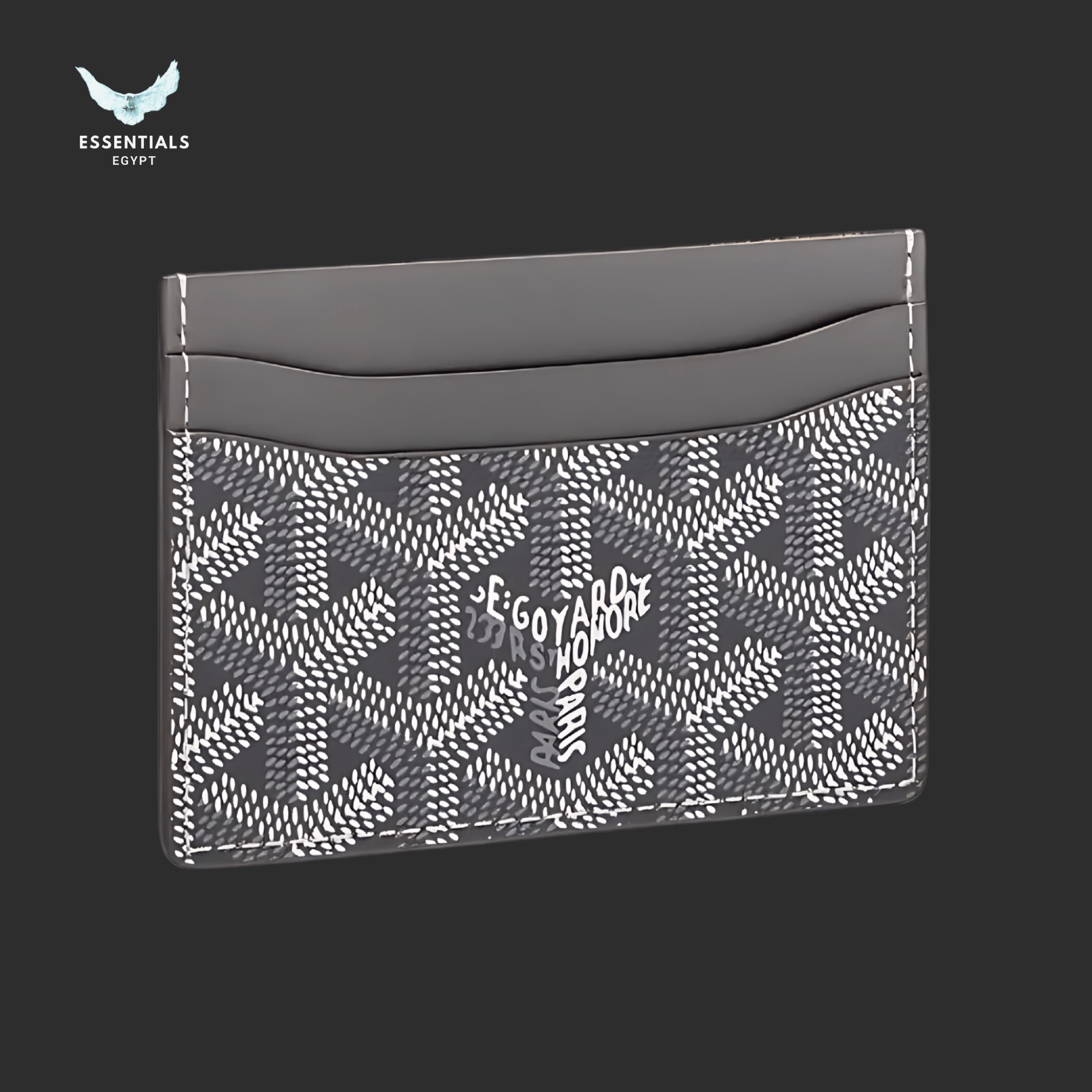 Goyard Card Wallet – Saint Sulpice Gray - ESSENTIALS EGYPT