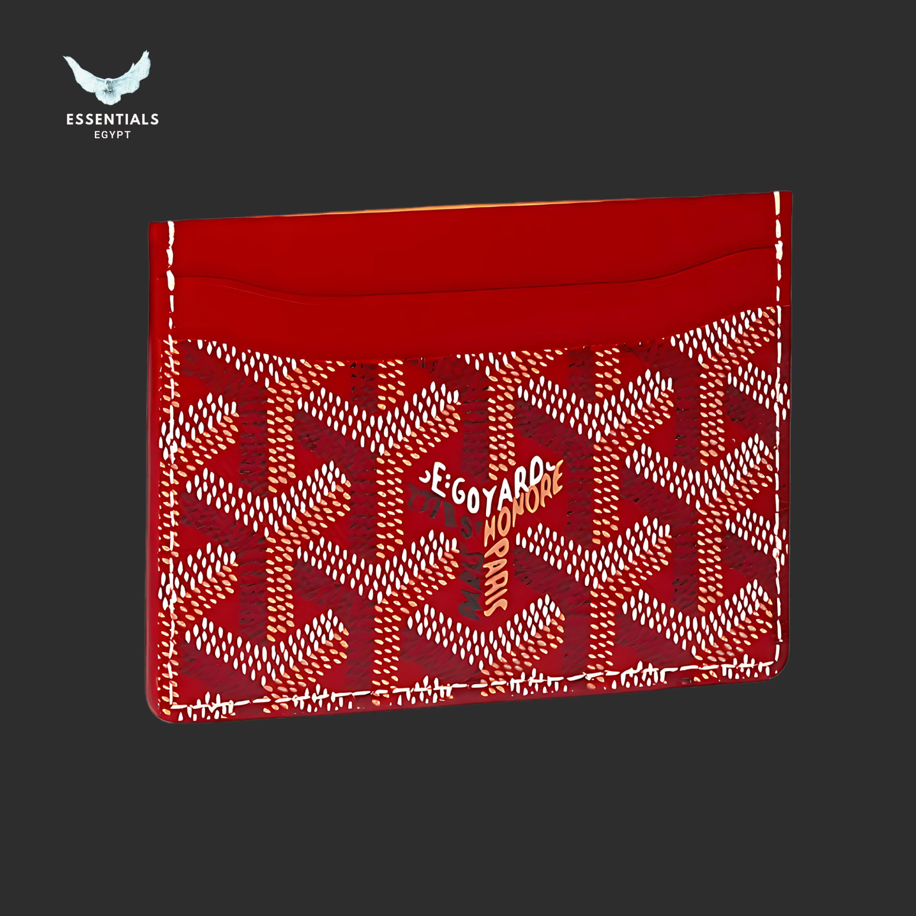 Goyard Card Wallet – Saint Sulpice Red - ESSENTIALS EGYPT