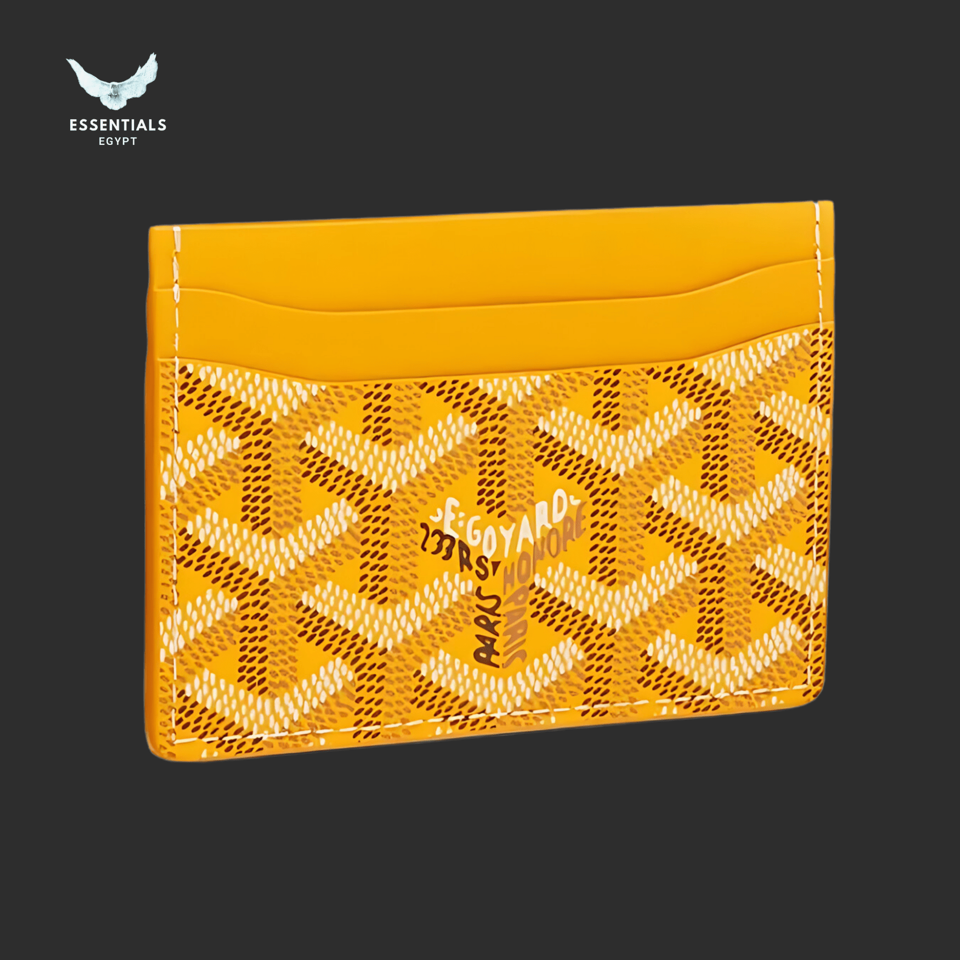 Goyard Saint Sulpice Wallet – Yellow - ESSENTIALS EGYPT